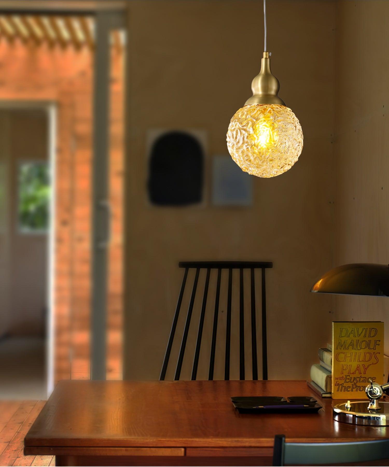 Bella Brass Pendant Light - Letslighting