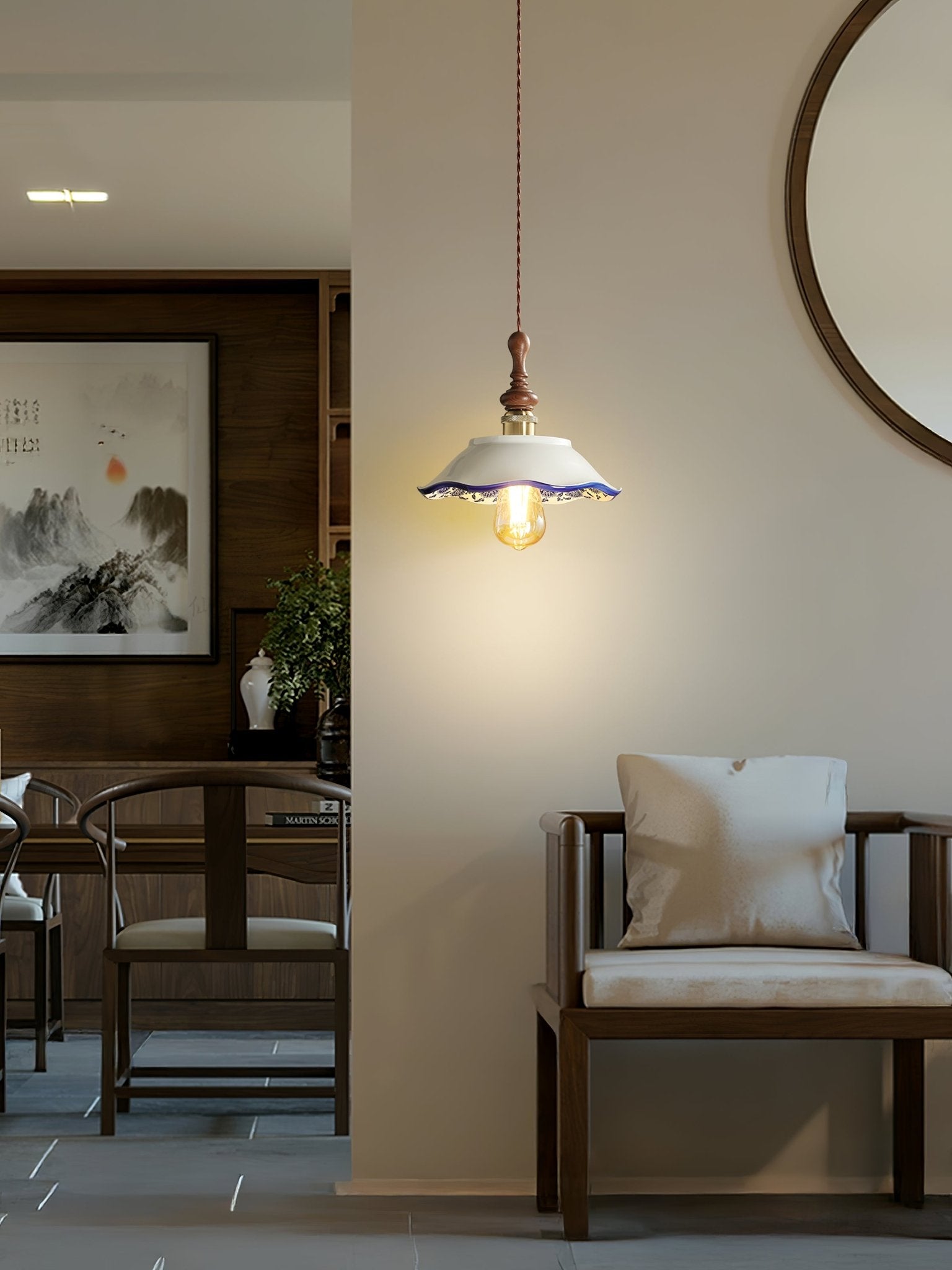 Bellaria Ceramic Pendant Light - Letslighting