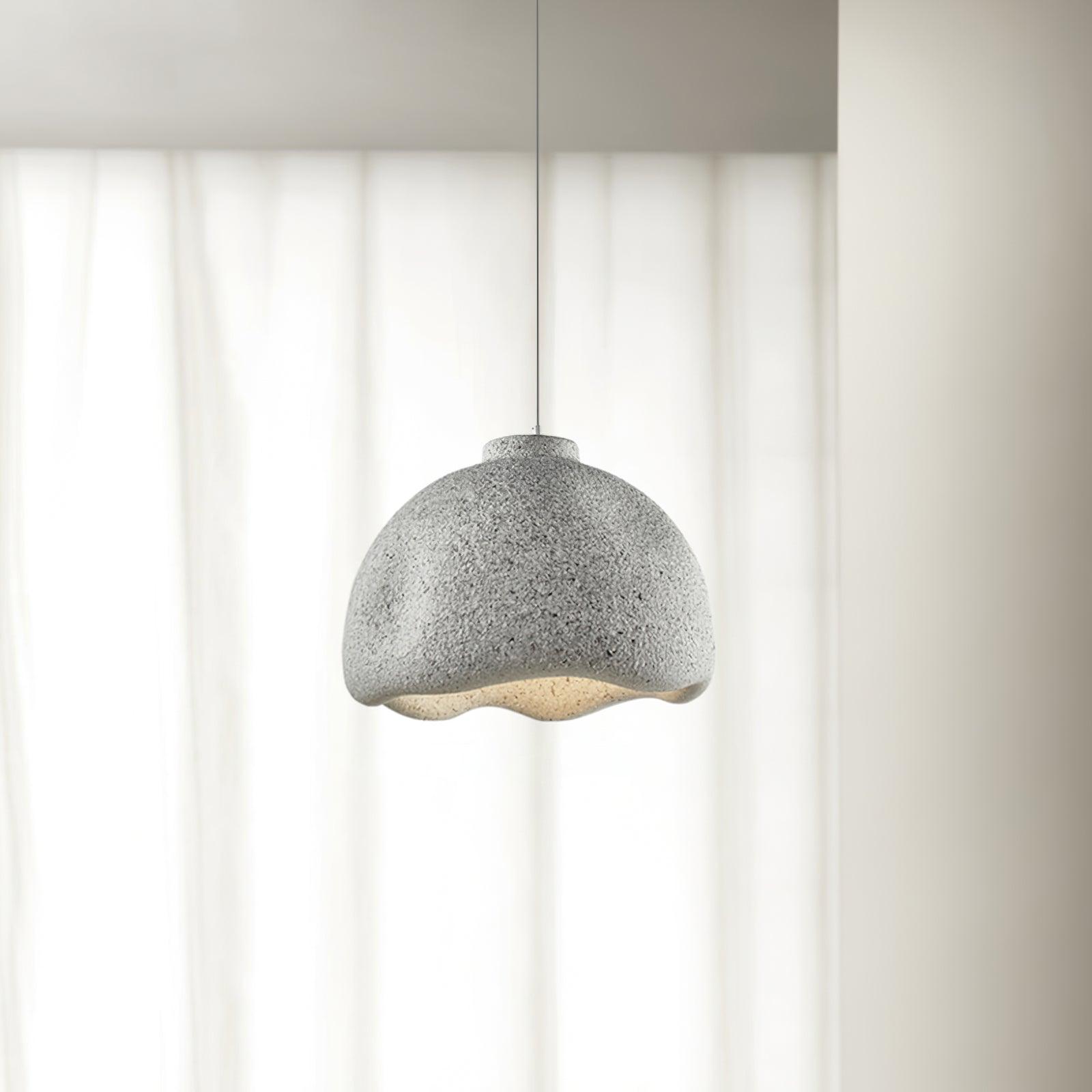 Icarila Modern Minimalist Speckled Metal Plastic Pendant Lamp - Letslighting