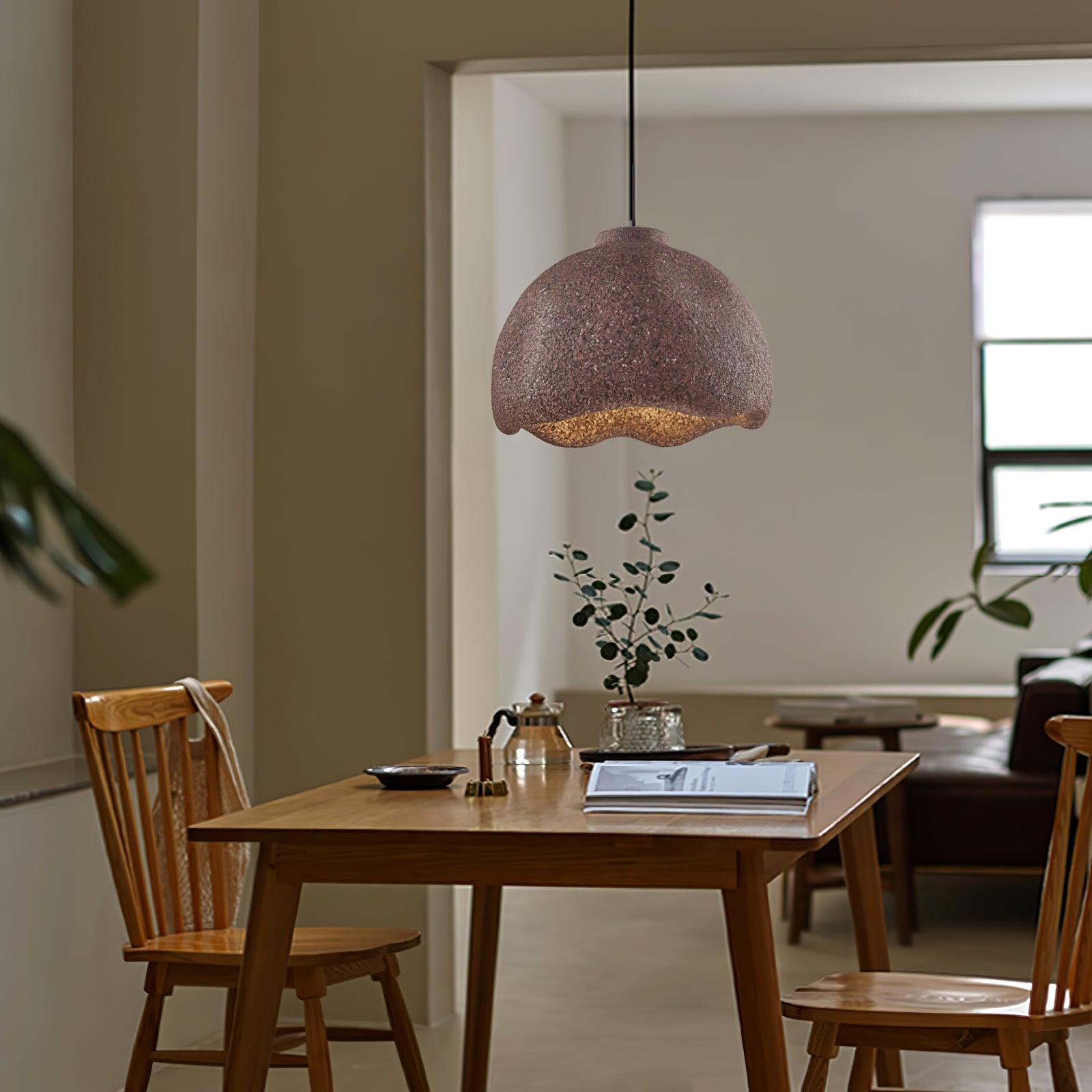Icarila Modern Minimalist Speckled Metal Plastic Pendant Lamp - Letslighting