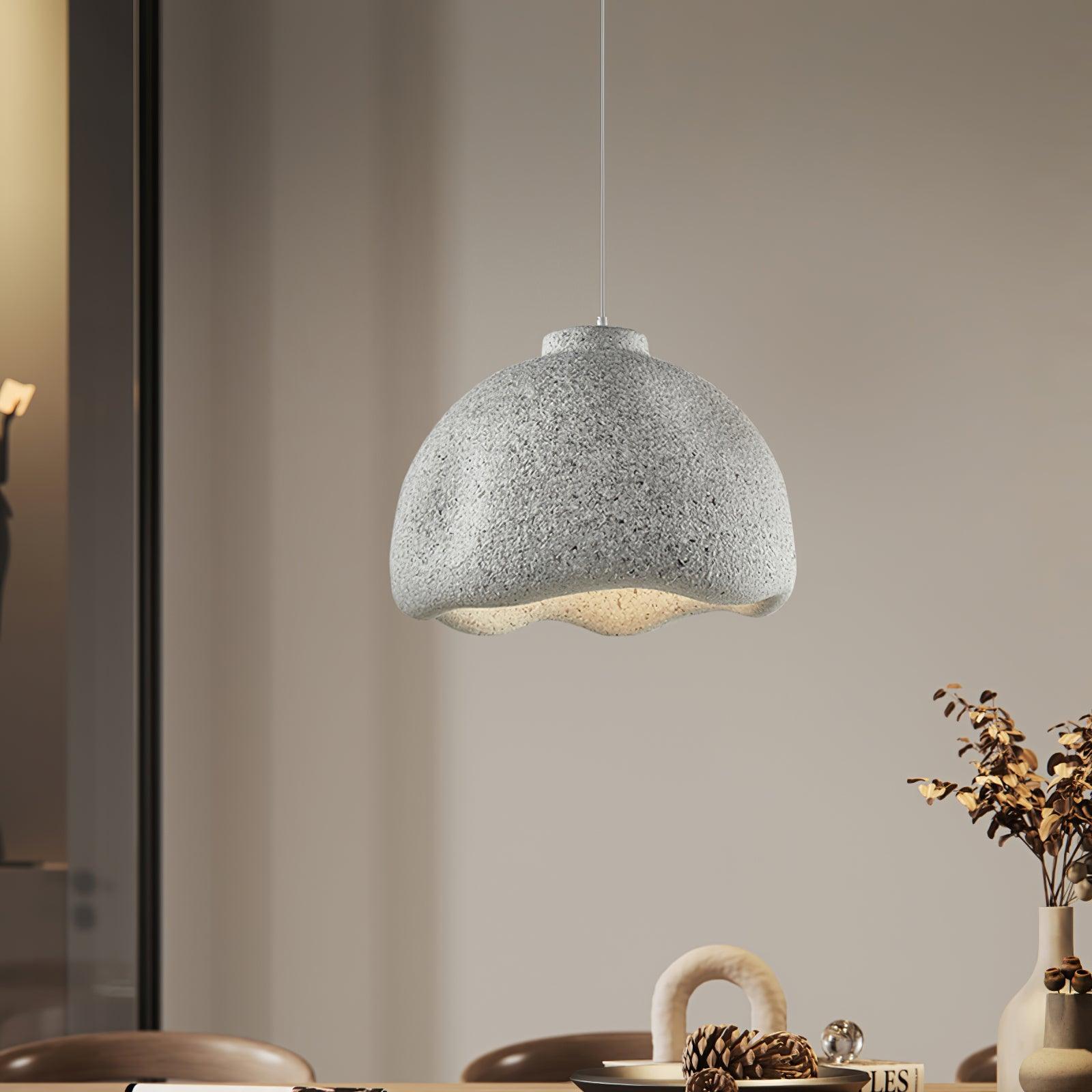 Icarila Modern Minimalist Speckled Metal Plastic Pendant Lamp - Letslighting