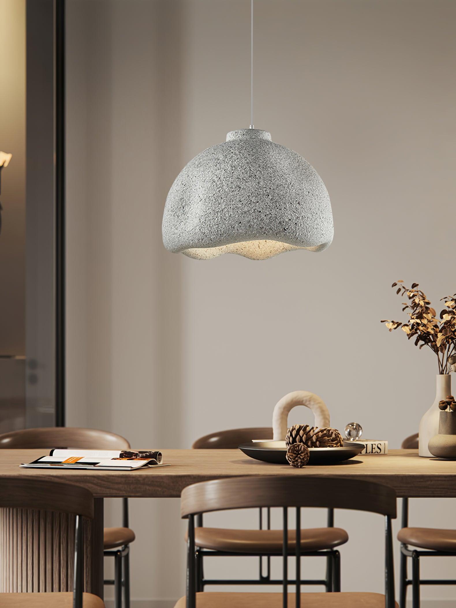Icarila Modern Minimalist Speckled Metal Plastic Pendant Lamp - Letslighting