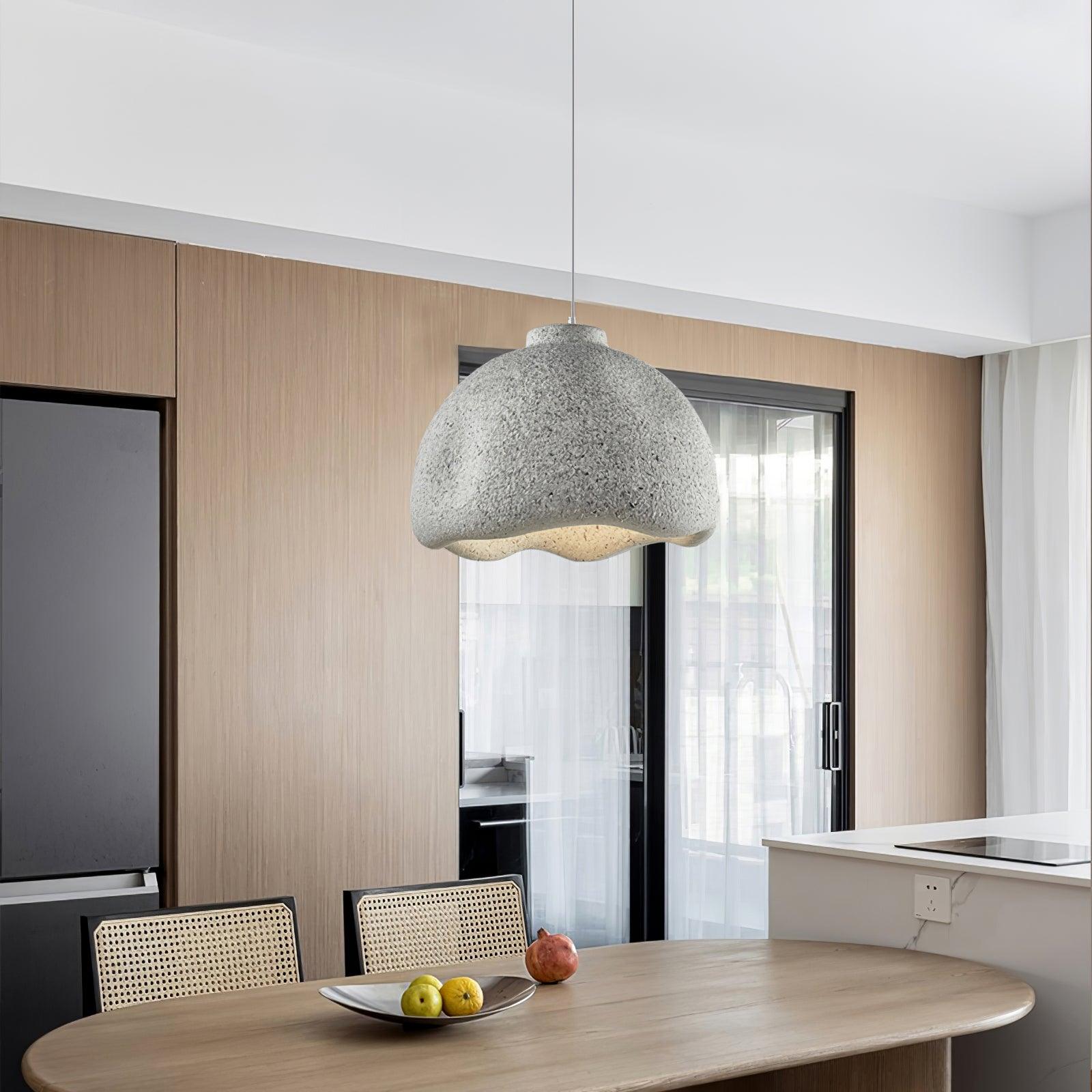 Icarila Modern Minimalist Speckled Metal Plastic Pendant Lamp - Letslighting
