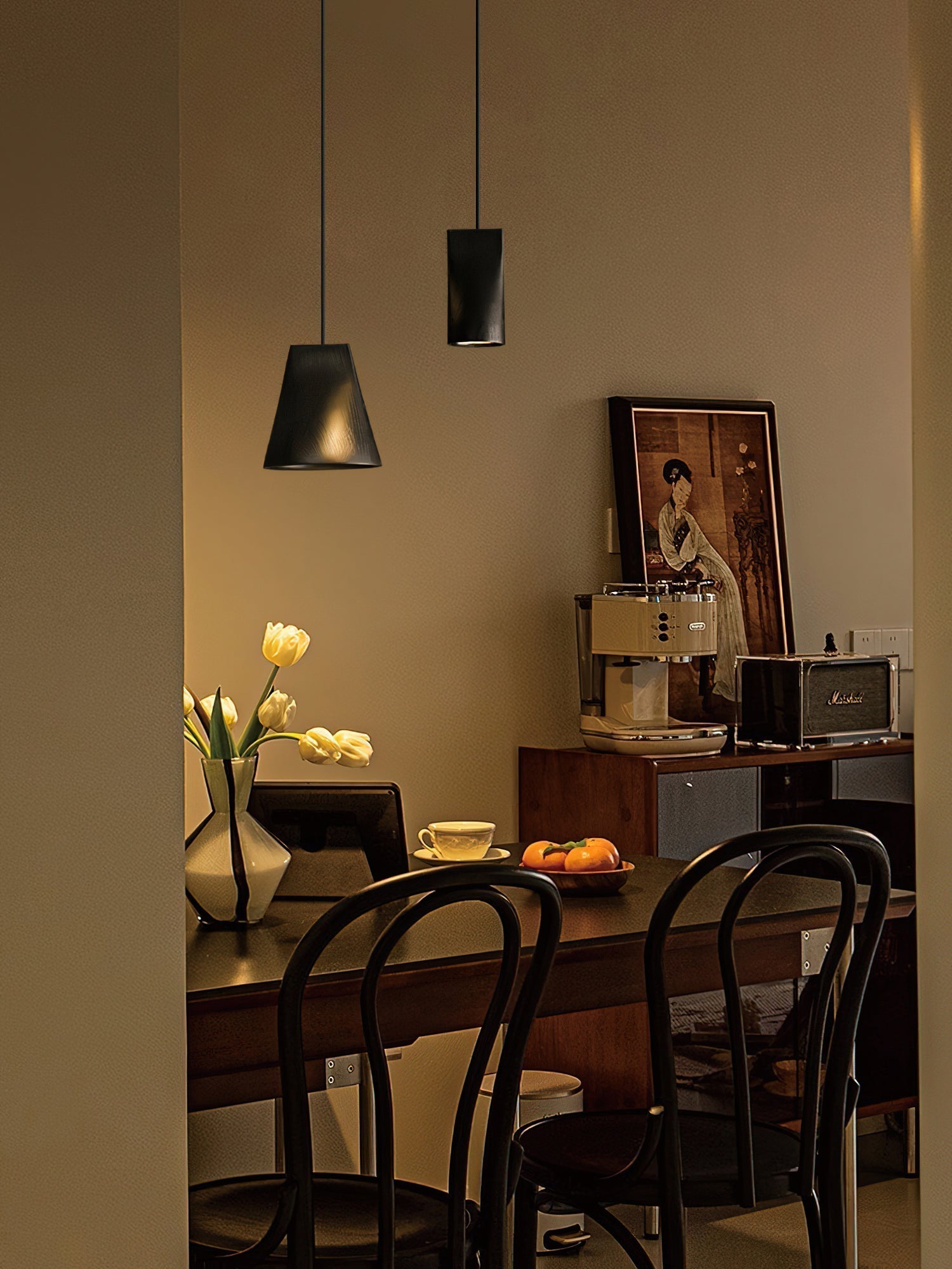 Ivarara Asymmetrical Wood Pendant Light - Letslighting