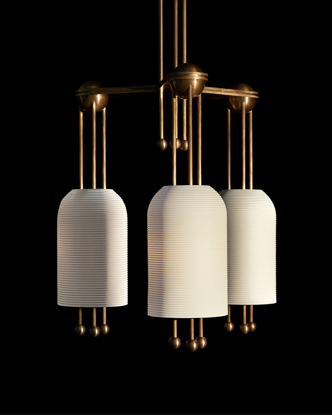 Voloraris Traditional Elegance Metal Glass Pendant Light - Letslighting