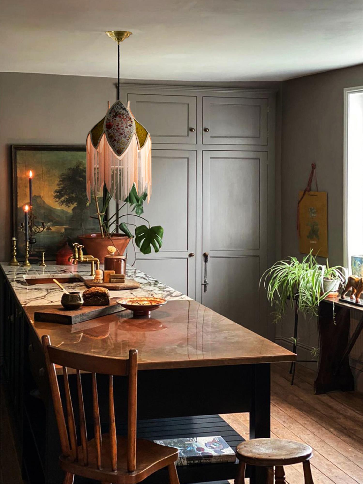 Bette Fringed Pendant Lamp - Letslighting