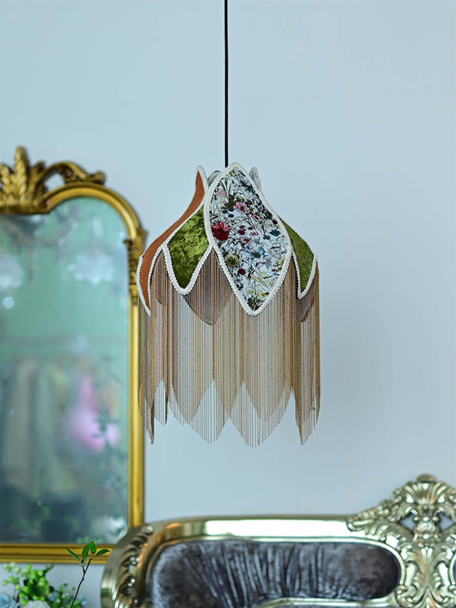 Bette Fringed Pendant Lamp - Letslighting