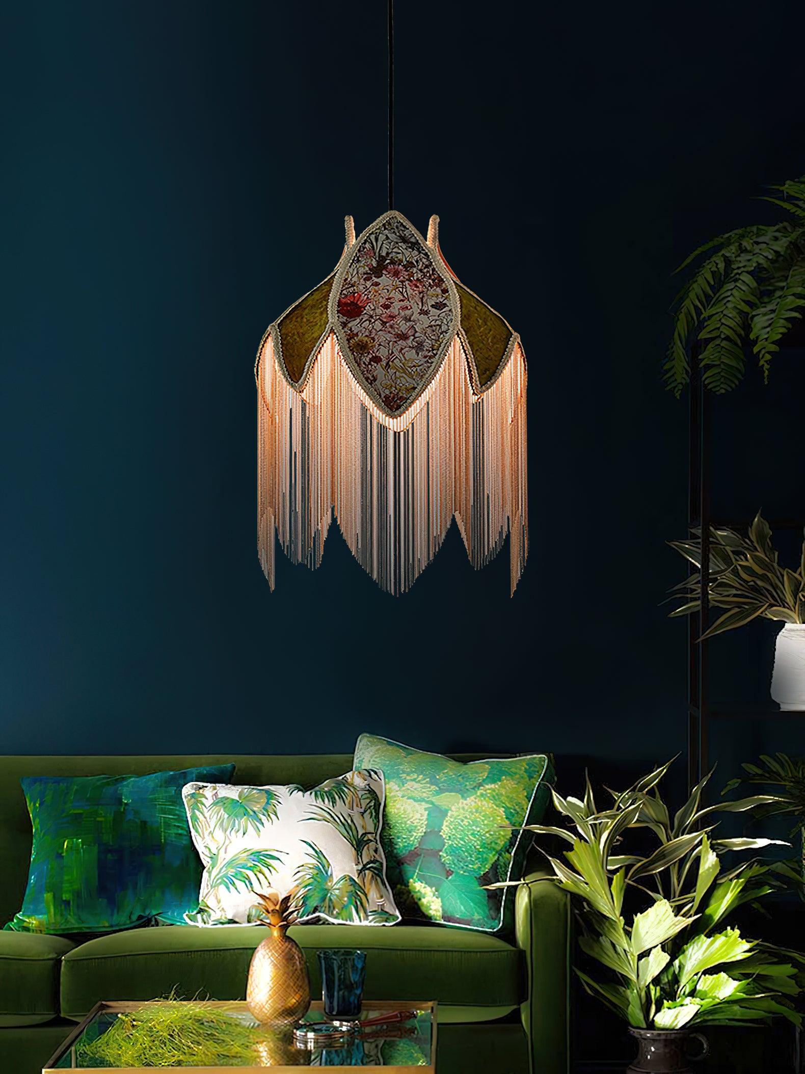 Bette Fringed Pendant Lamp - Letslighting