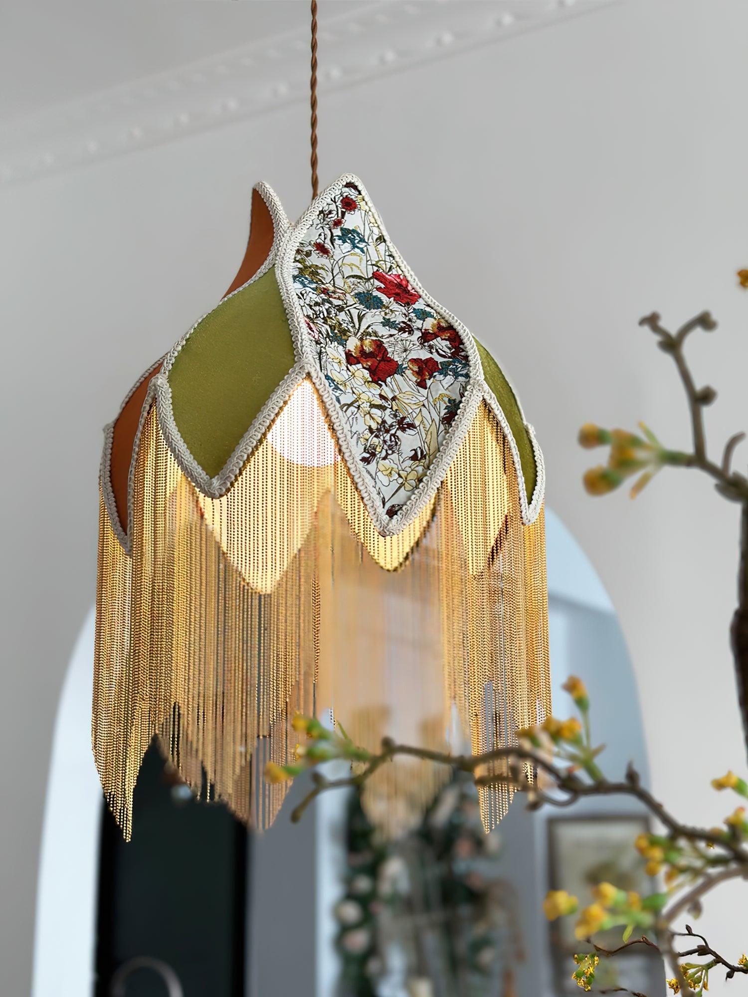 Bette Fringed Pendant Lamp - Letslighting