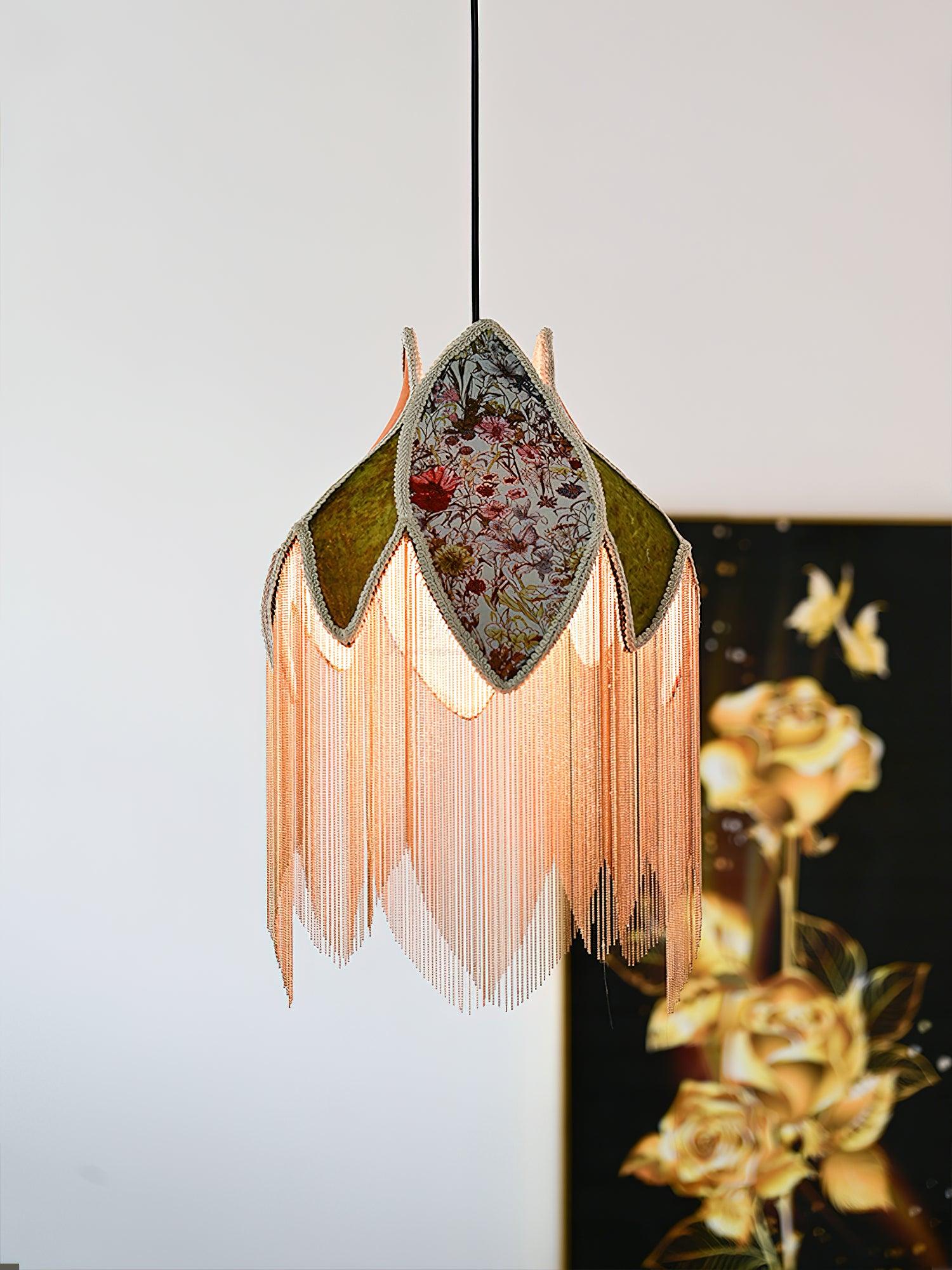 Bette Fringed Pendant Lamp - Letslighting