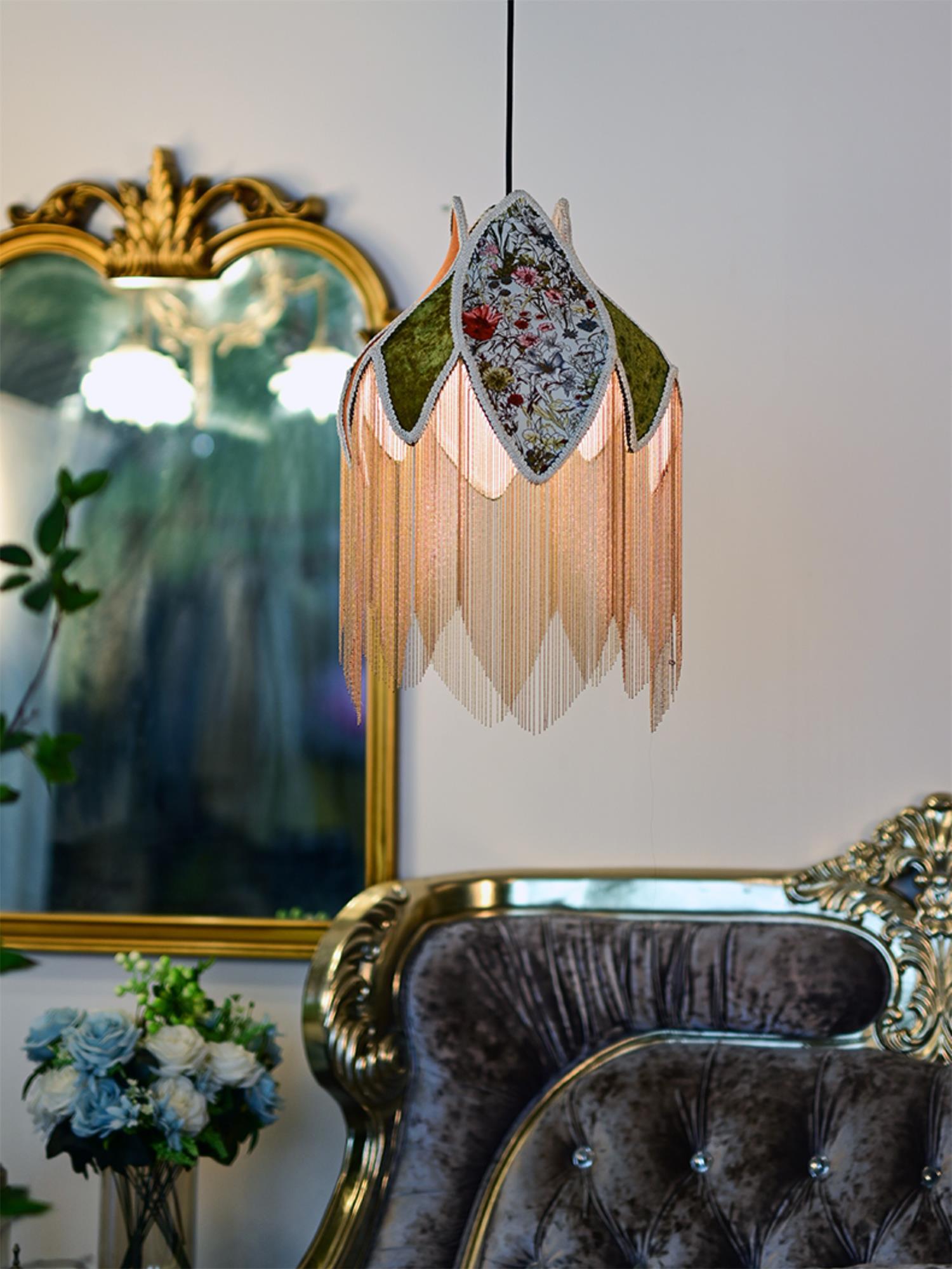 Bette Fringed Pendant Lamp - Letslighting