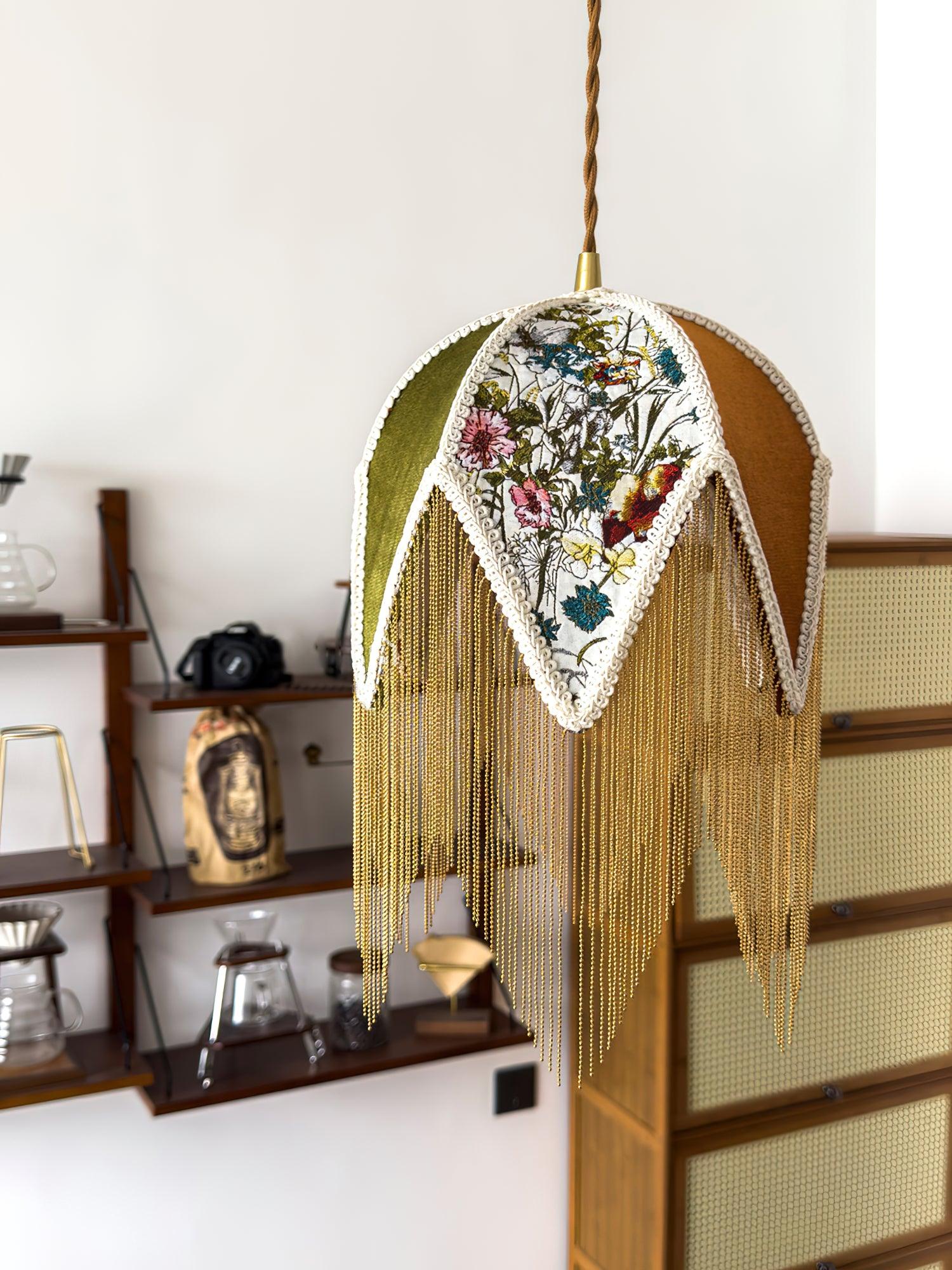Bette Fringed Pendant Lamp - Letslighting