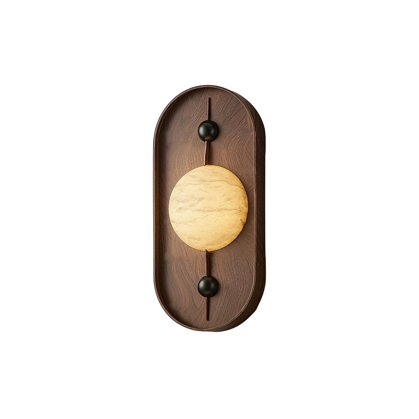 Ildvuvyh Modern Minimalist Metal Alabaster Wall Lamp - Lamp Copper