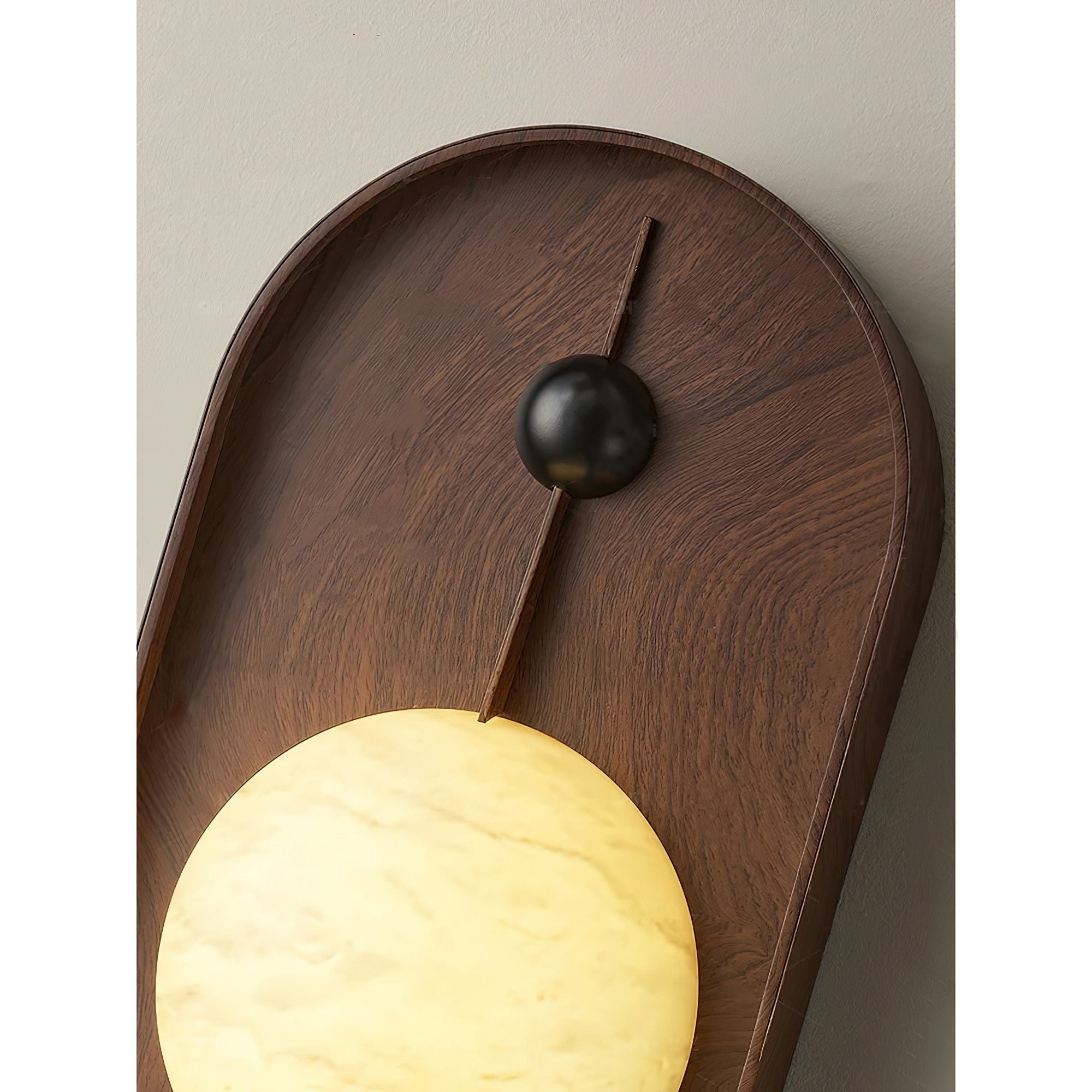 Gloruvyu Individual Creativity Metal Alabaster Wall Lamp - Lamp Copper