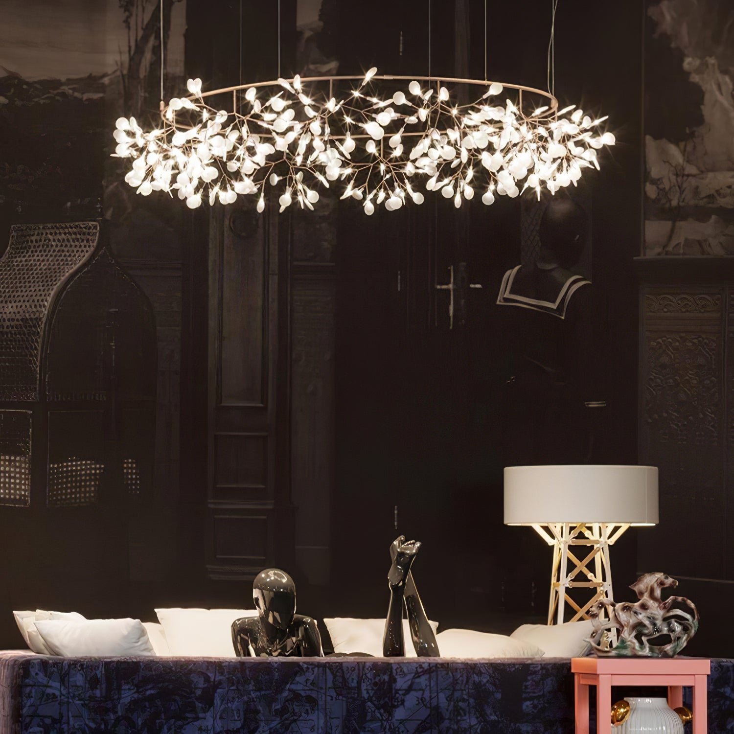 Big O Firefly LED Chandelier - Letslighting