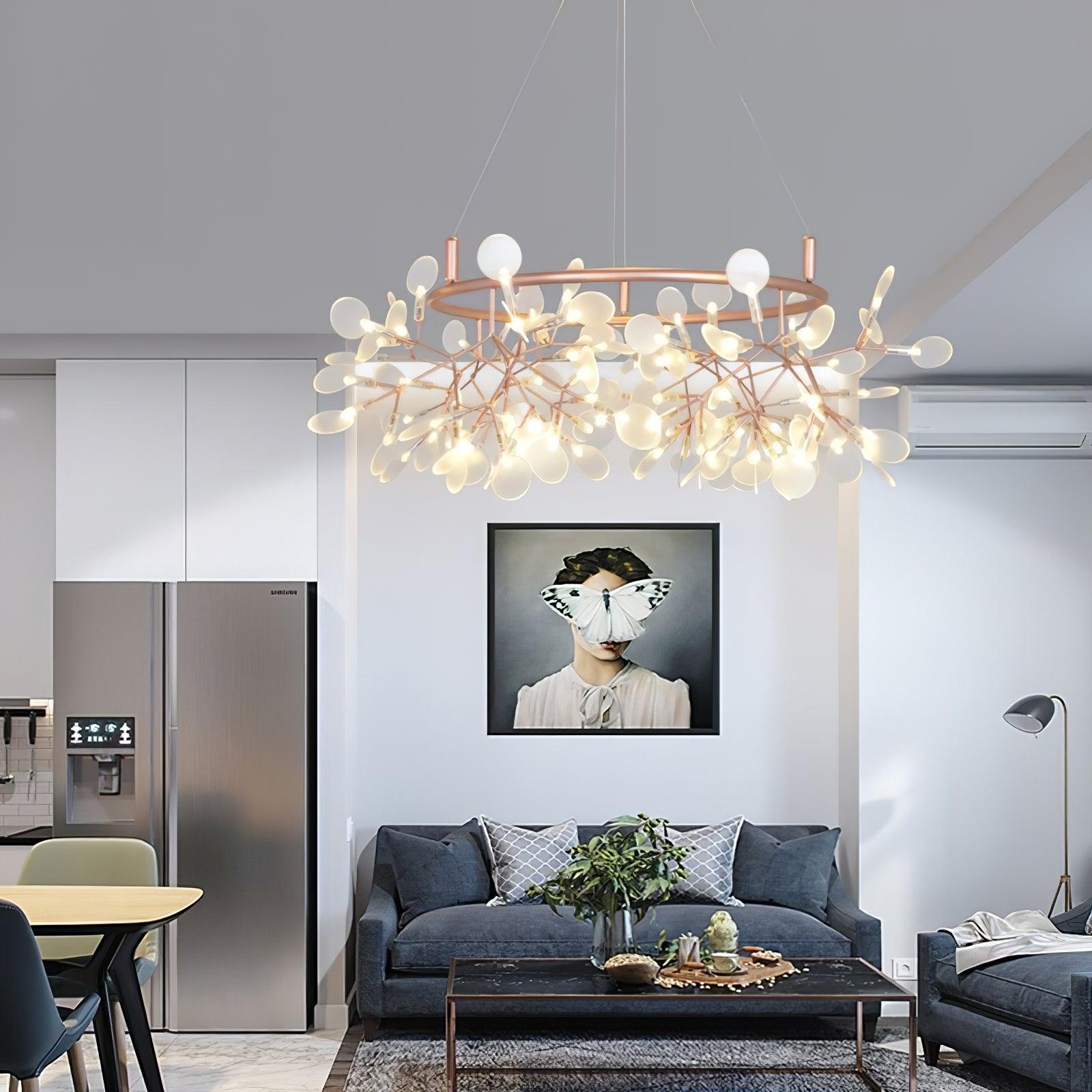 Big O Firefly LED Chandelier - Letslighting