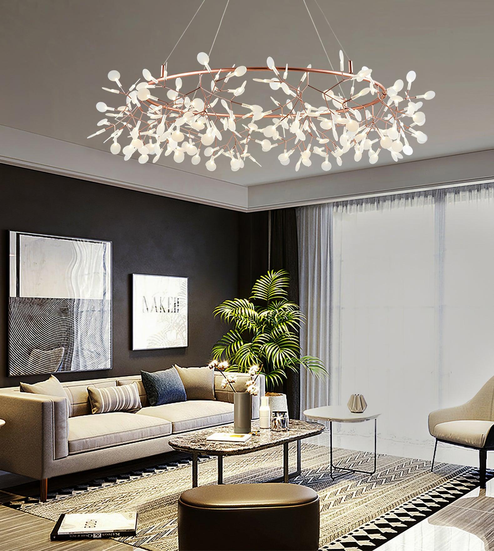 Big O Firefly LED Chandelier - Letslighting