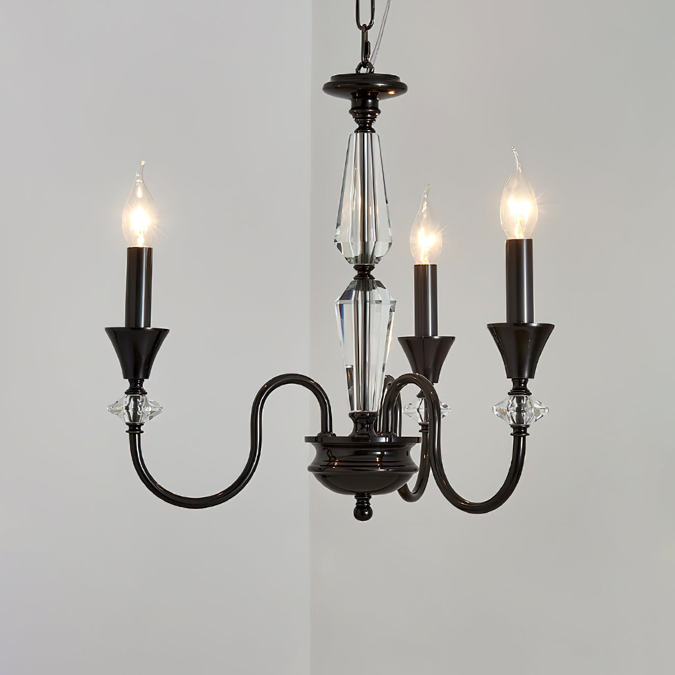 Noir Candelabra Chandelier - Letslighting