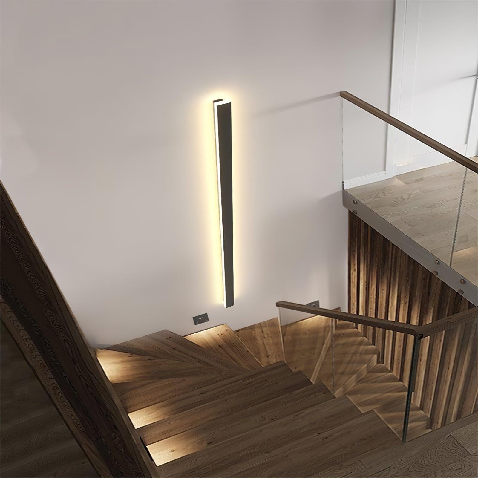 Long Strip Solar Outdoor Sconce - Letslighting
