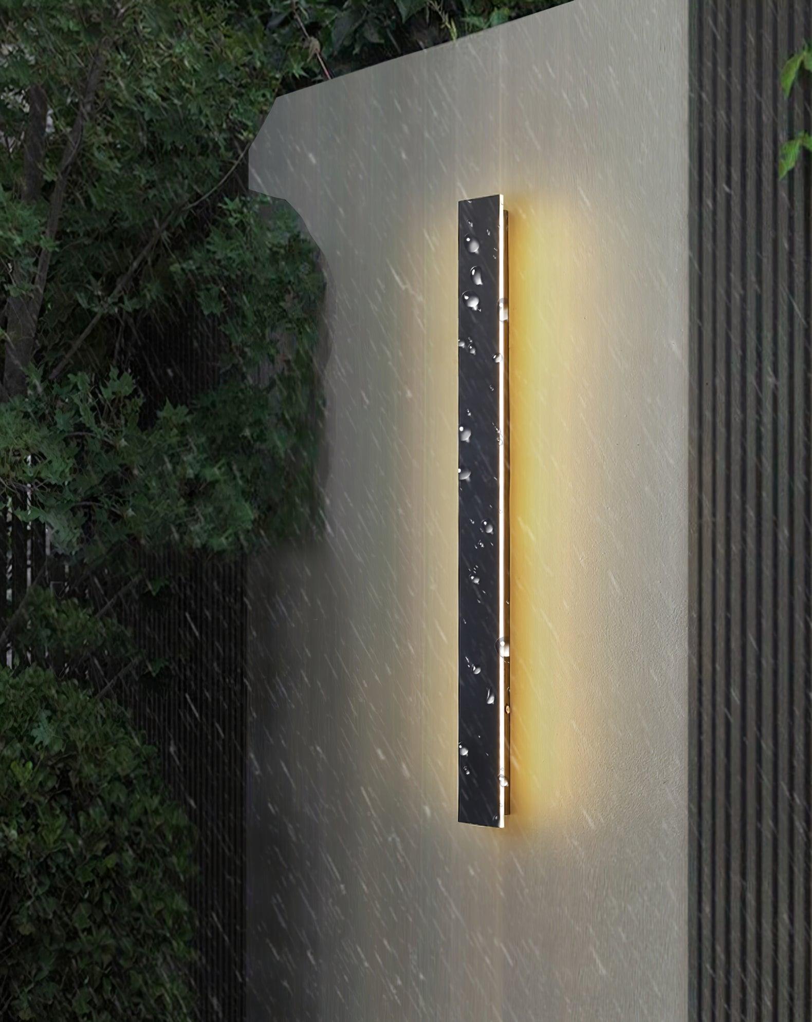 Long Strip Solar Outdoor Sconce - Letslighting
