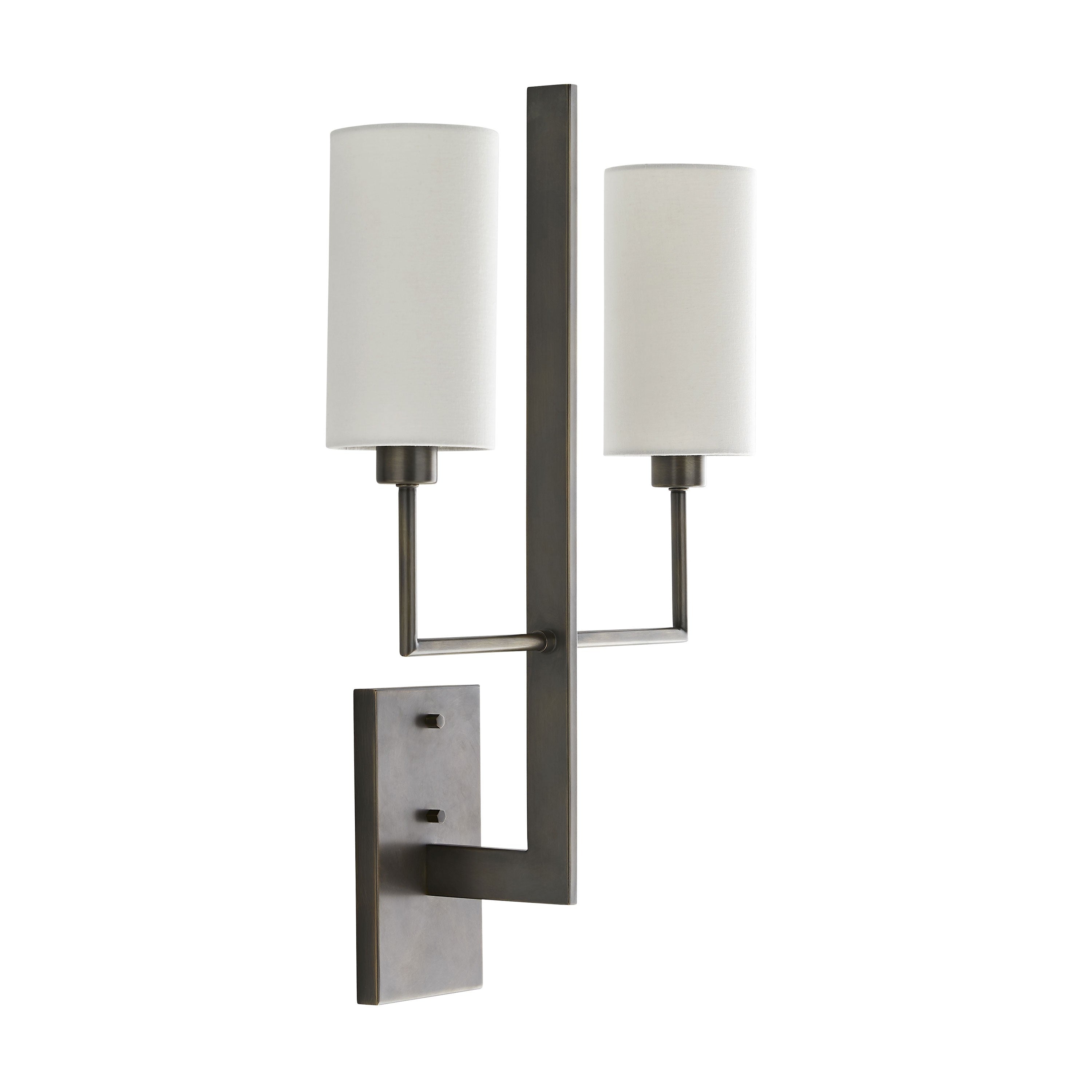 Qvistuvyj Modern Minimalist Metal Fabric Wall Lamp - Lamp Copper