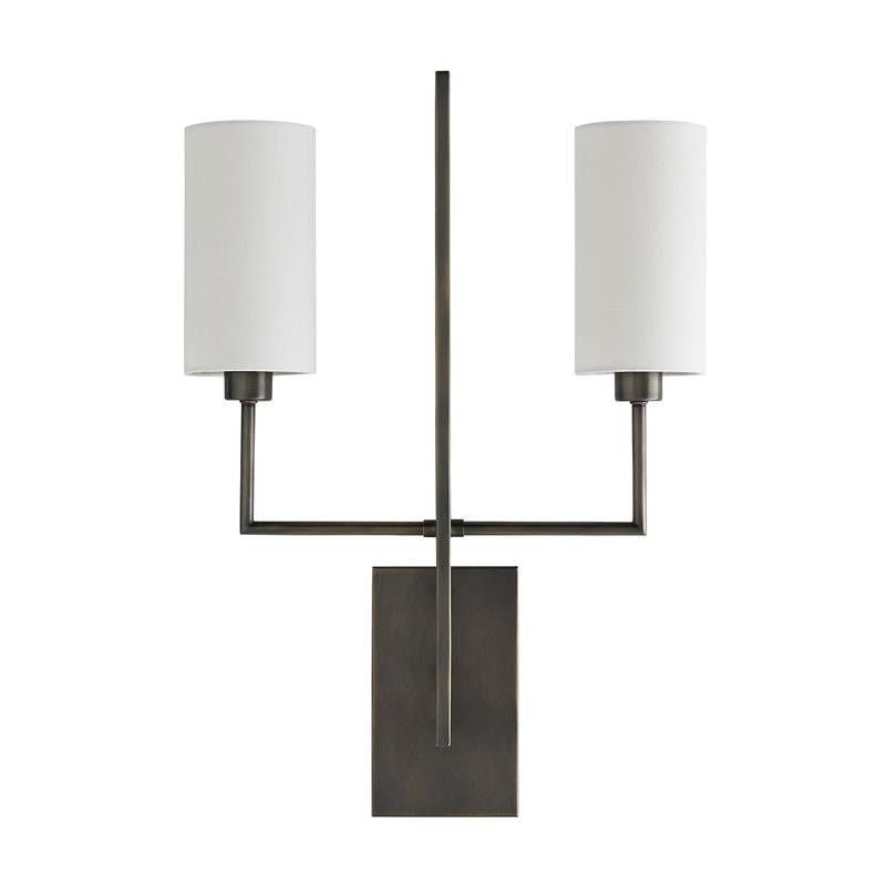 Qvistuvyj Modern Minimalist Metal Fabric Wall Lamp - Lamp Copper