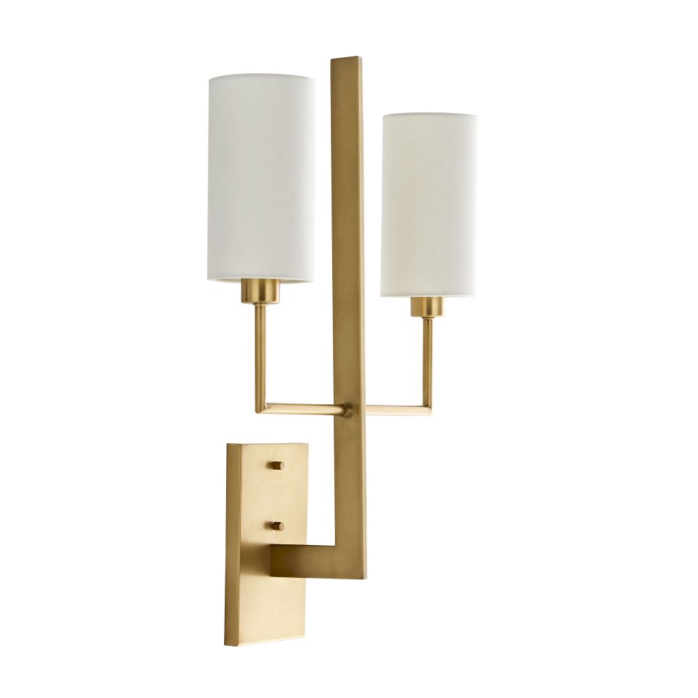 Qvistuvyj Modern Minimalist Metal Fabric Wall Lamp - Lamp Copper