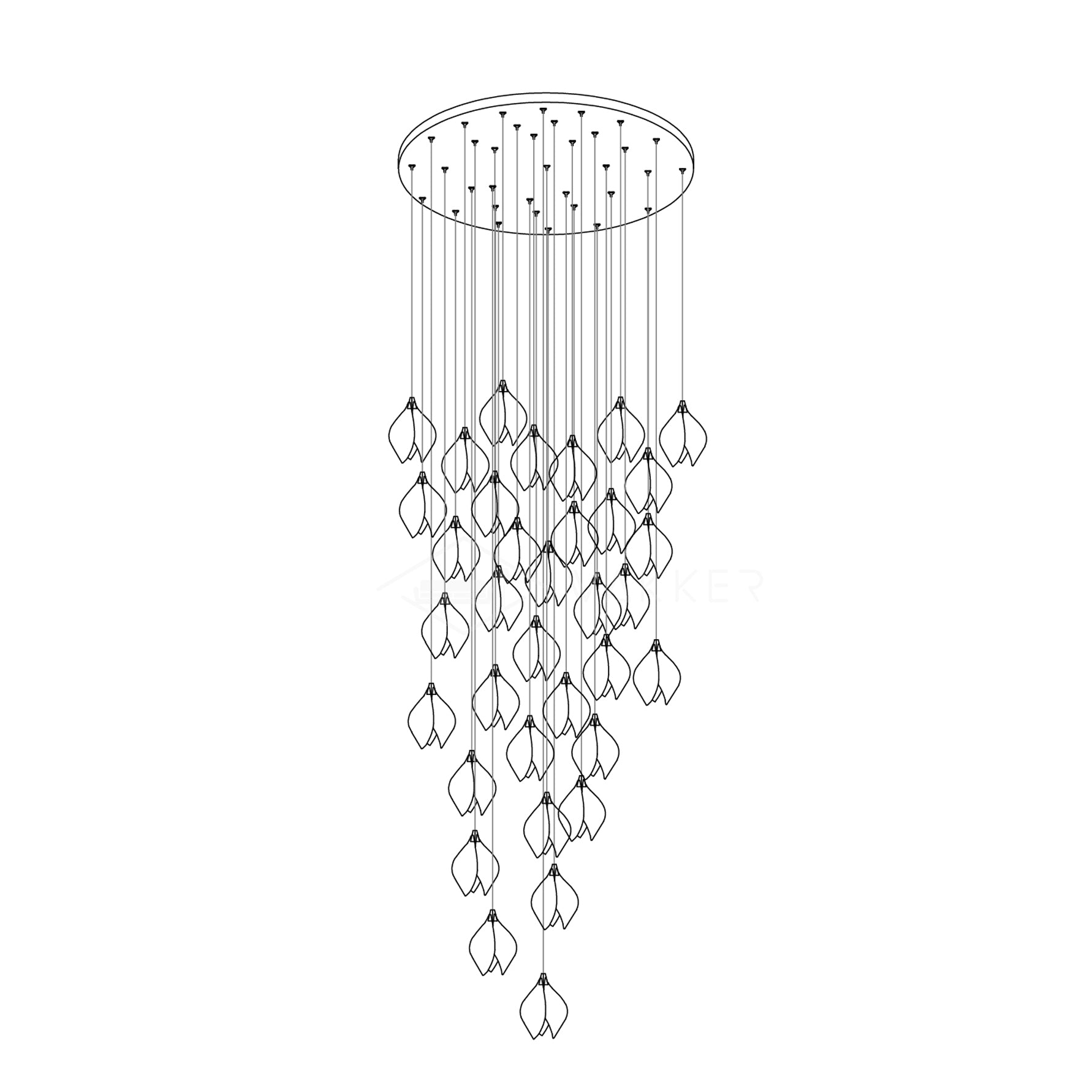 Celeste Flora Pendant Light - Letslighting