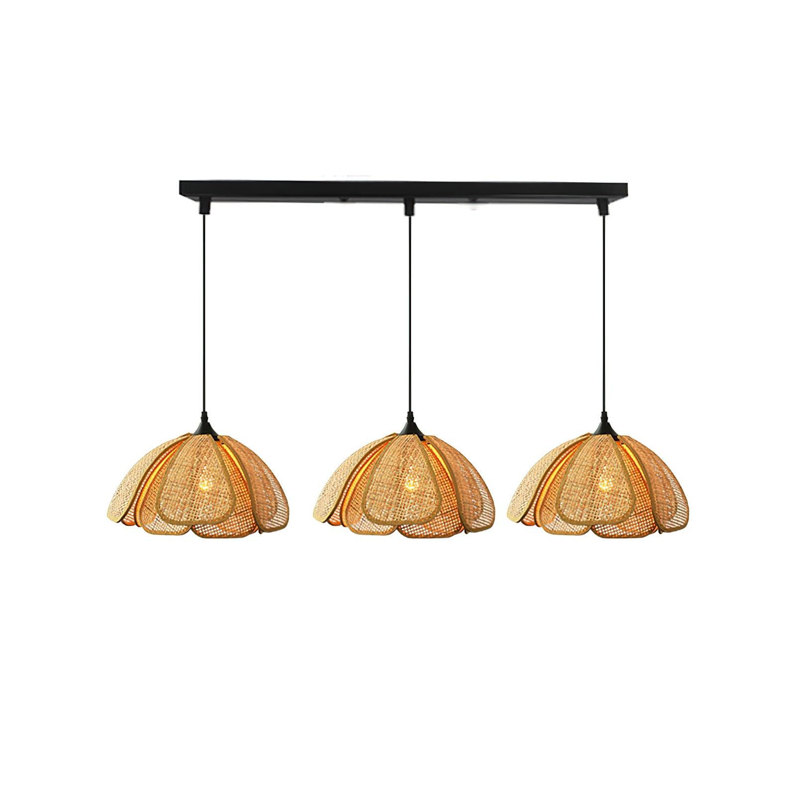 Bloom Rattan Pendant Lamp - Letslighting