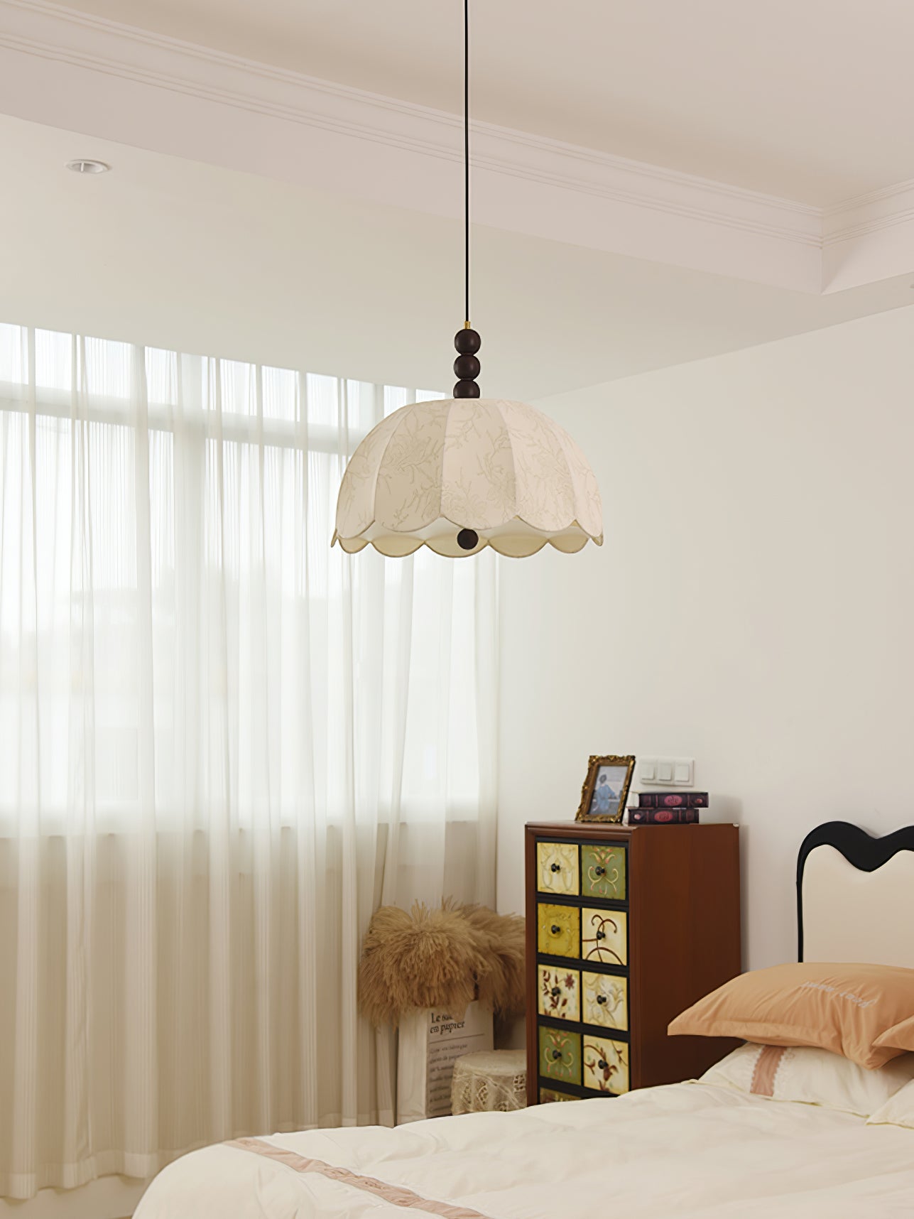 Blossom Fabric Pendant Light - Letslighting
