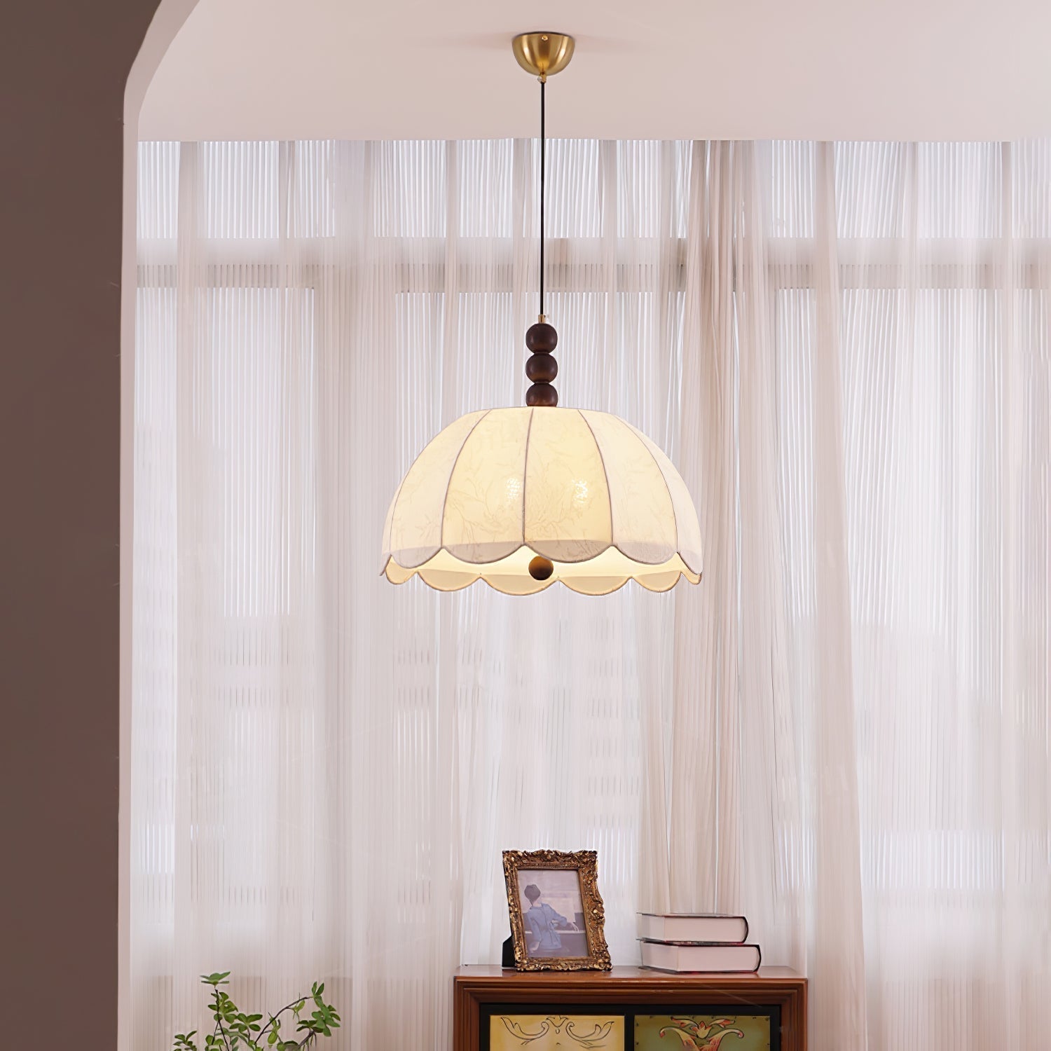 Blossom Fabric Pendant Light - Letslighting