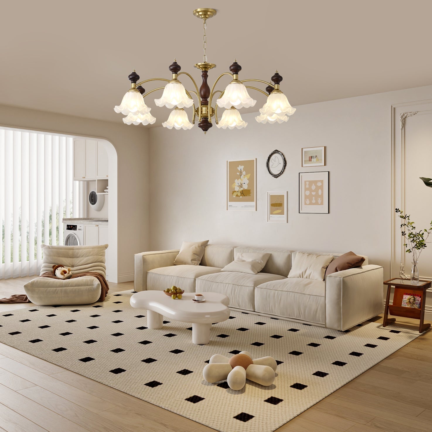 Blossom Flowers Chandelier - Letslighting