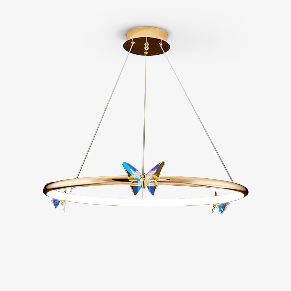 Blue Butterfly Chandelier - Letslighting