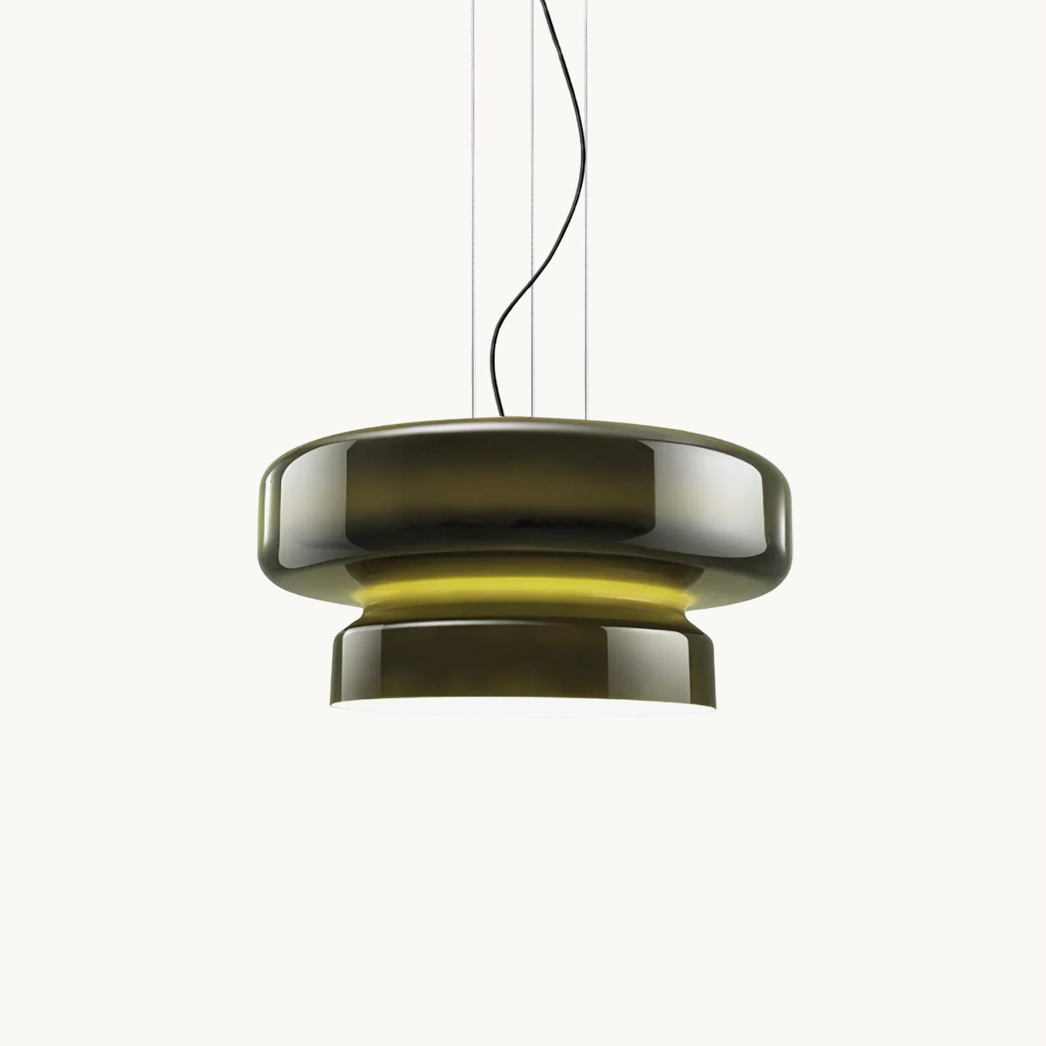 Xenuvyj Modern Minimalist Metal Glass Pendant Lamp - Lamp Copper