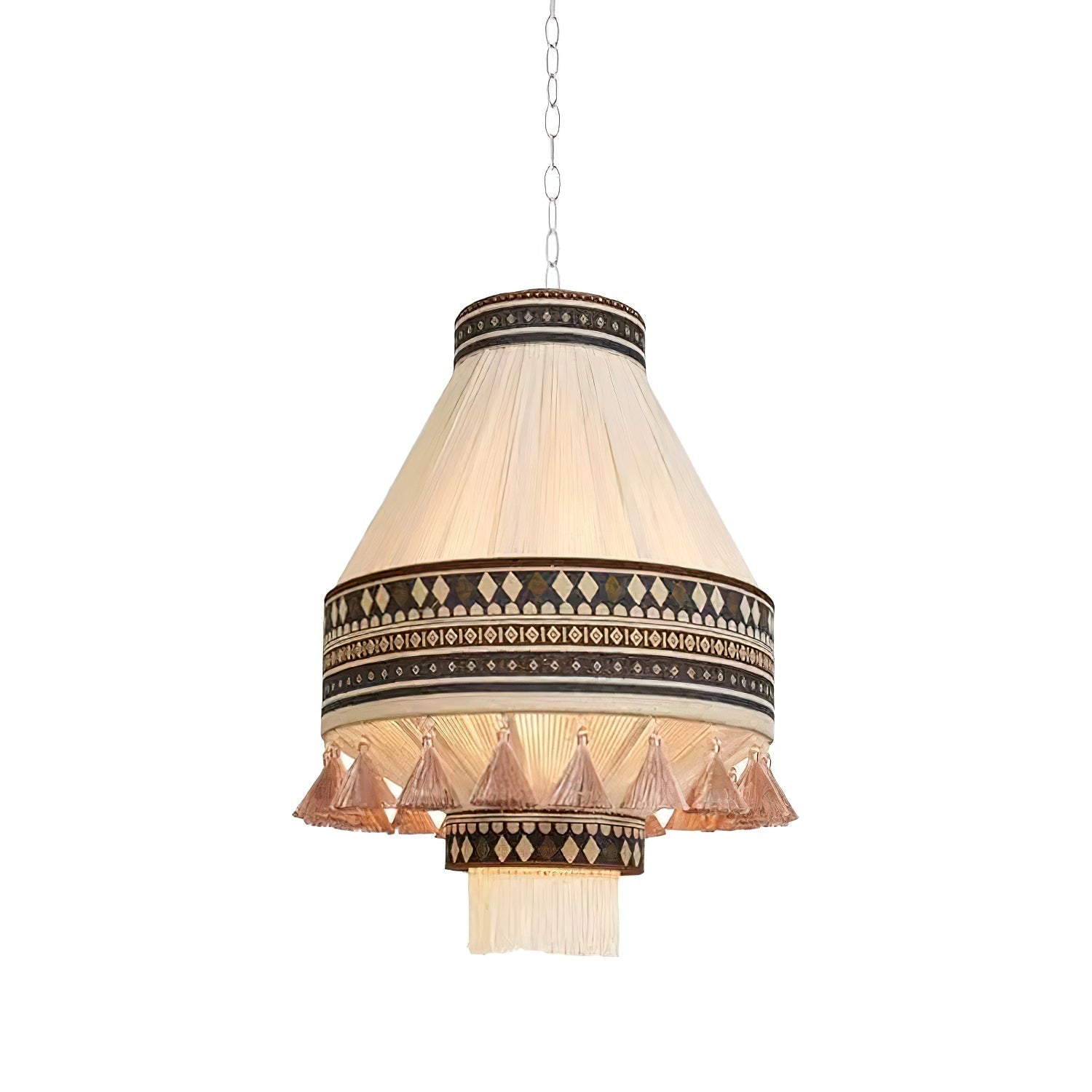 Bohemian Fringe Pendant Lamp - Letslighting