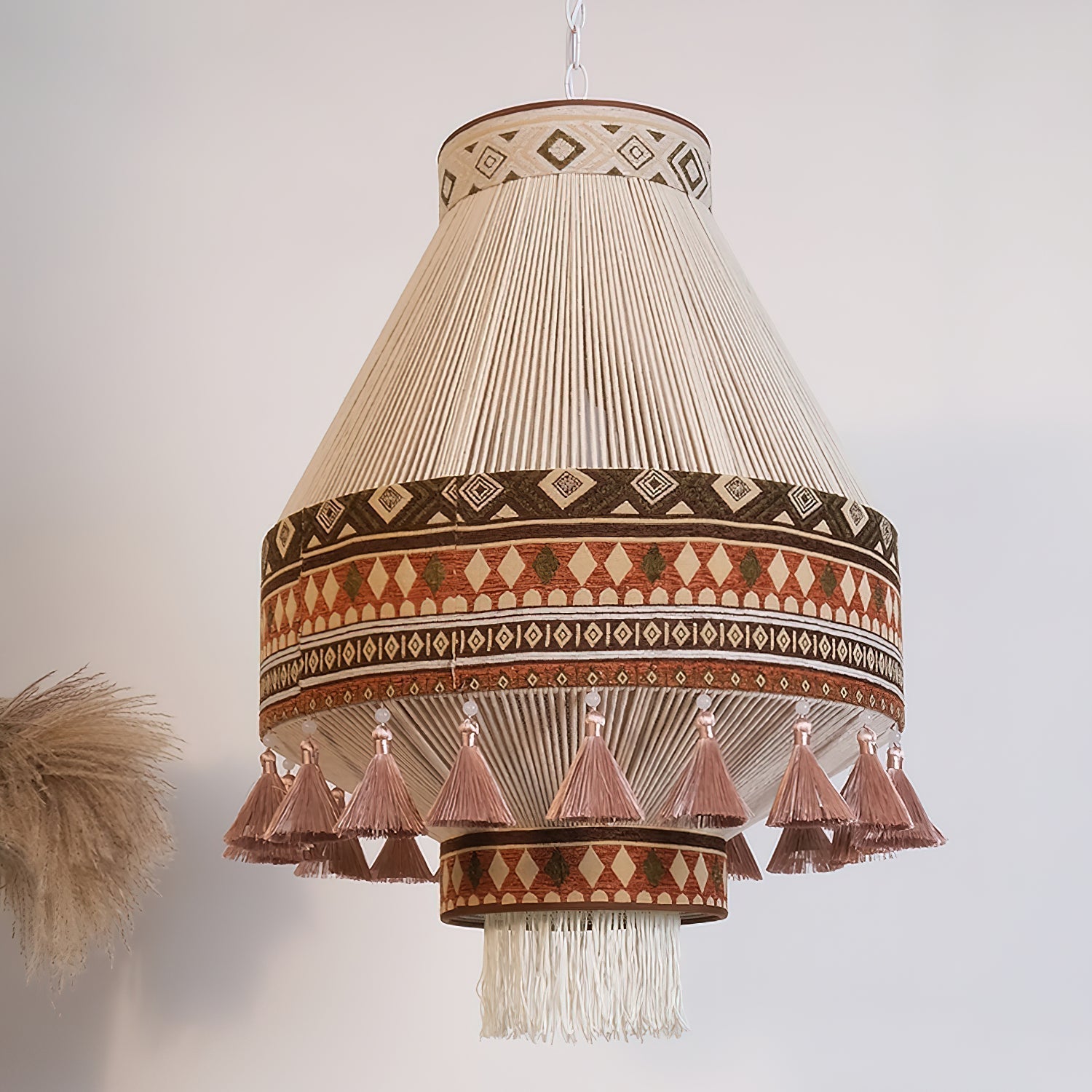 Bohemian Fringe Pendant Lamp - Letslighting
