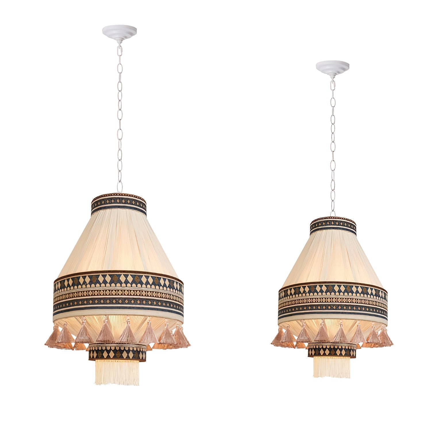 Bohemian Fringe Pendant Lamp - Letslighting