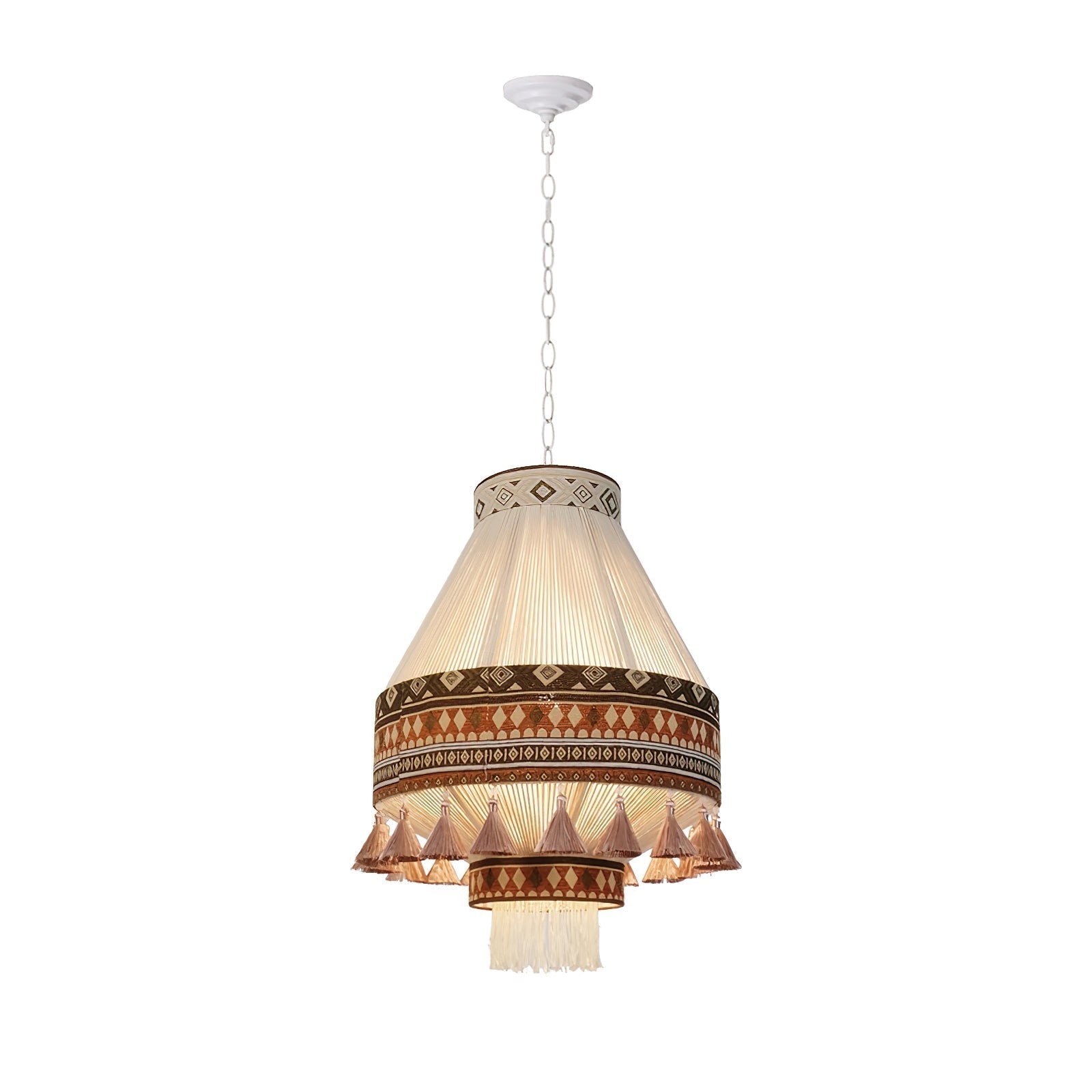 Bohemian Fringe Pendant Lamp - Letslighting