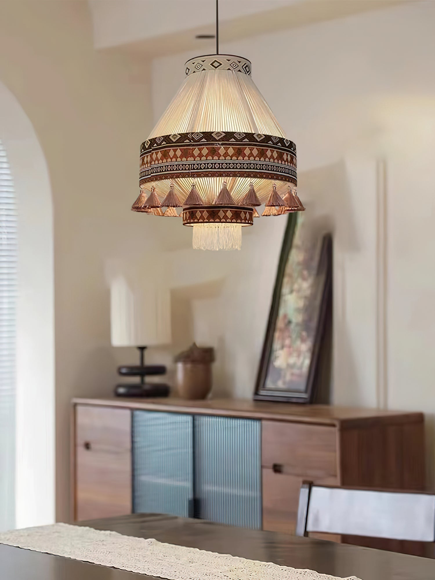 Bohemian Fringe Pendant Lamp - Letslighting