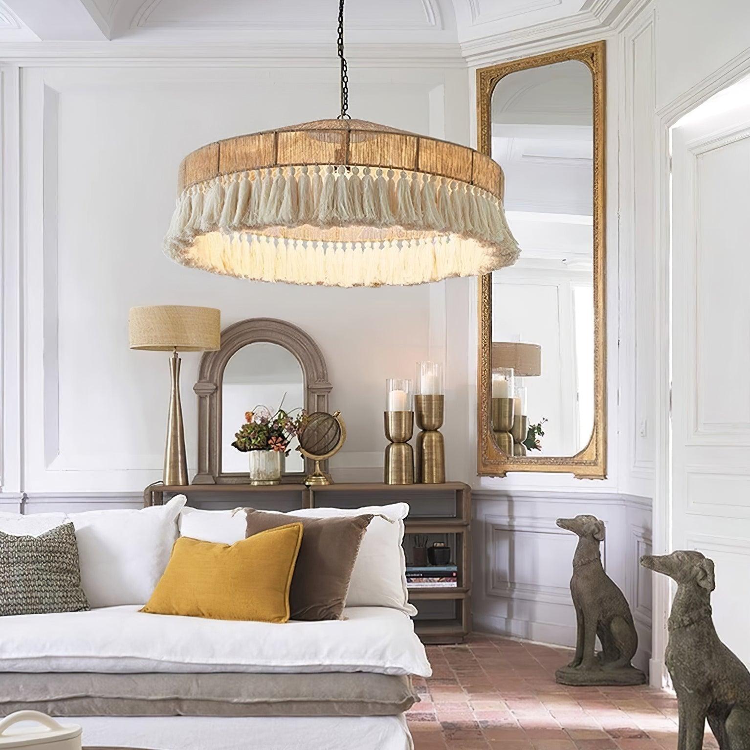 Vorenth Hemp Rope Pendant Light - Letslighting