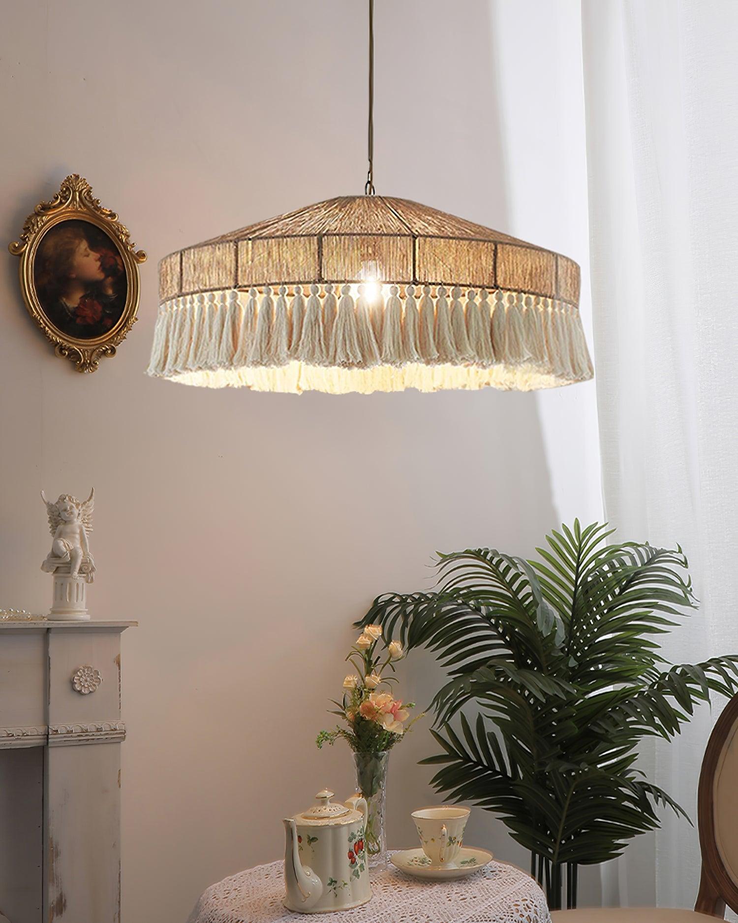 Vorenth Hemp Rope Pendant Light - Letslighting