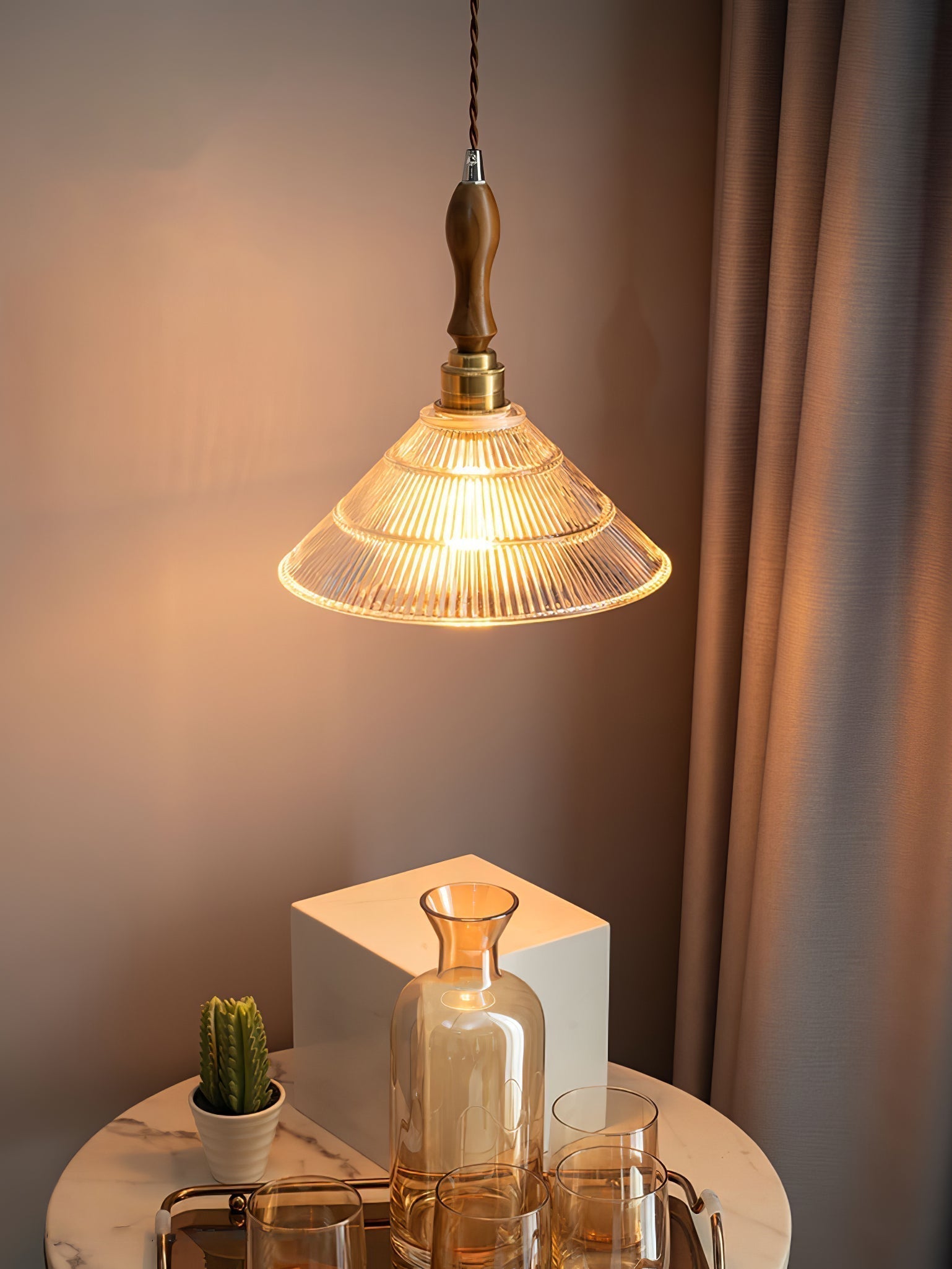 Vintage Ripple Pendant Lamp - Letslighting
