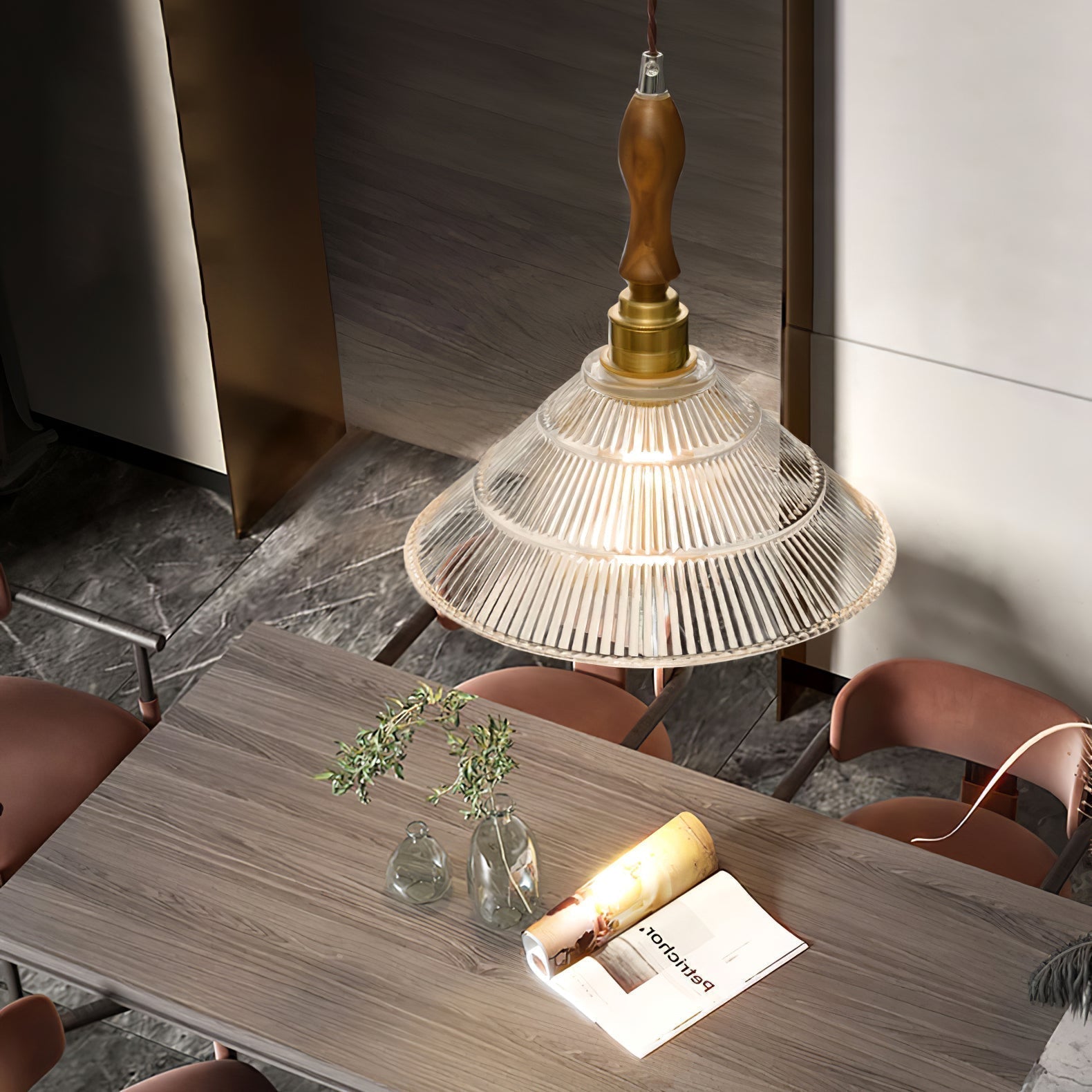 Vintage Ripple Pendant Lamp - Letslighting