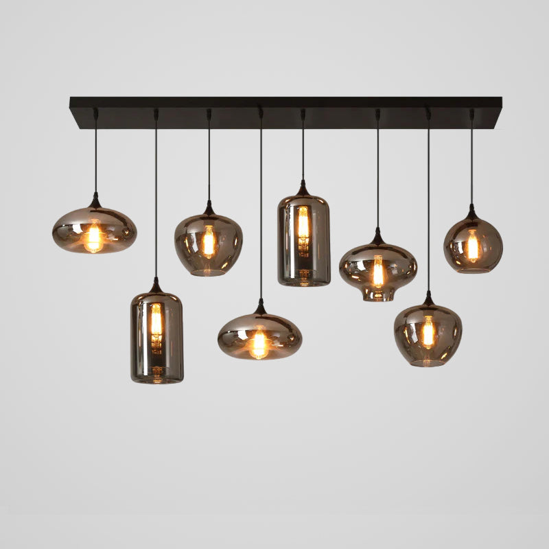 Bottle Glass Pendant Light - Letslighting