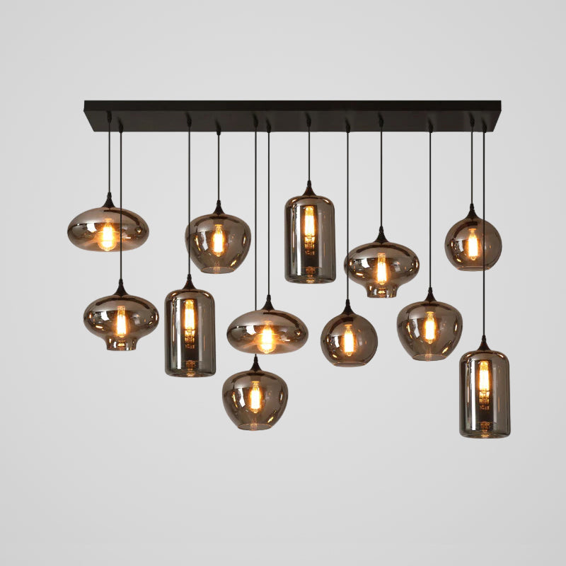 Bottle Glass Pendant Light - Letslighting