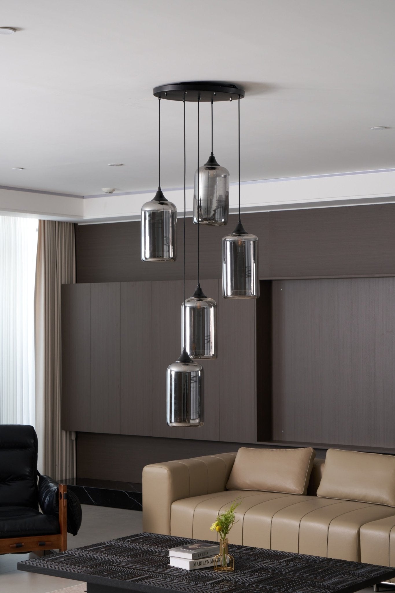 Bottle Glass Pendant Light - Letslighting