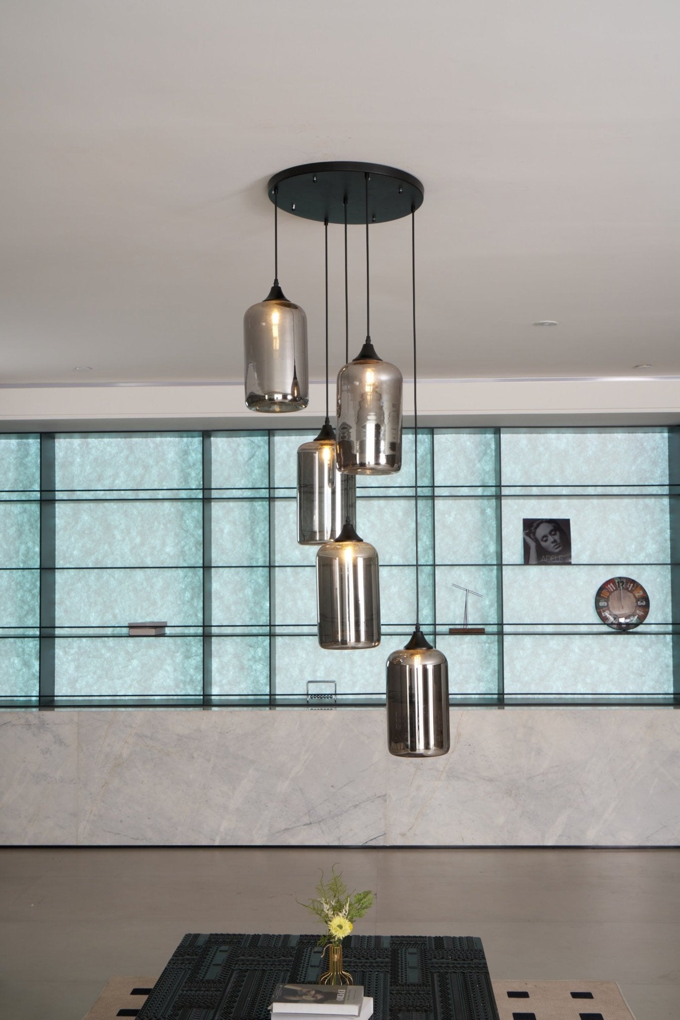 Bottle Glass Pendant Light - Letslighting