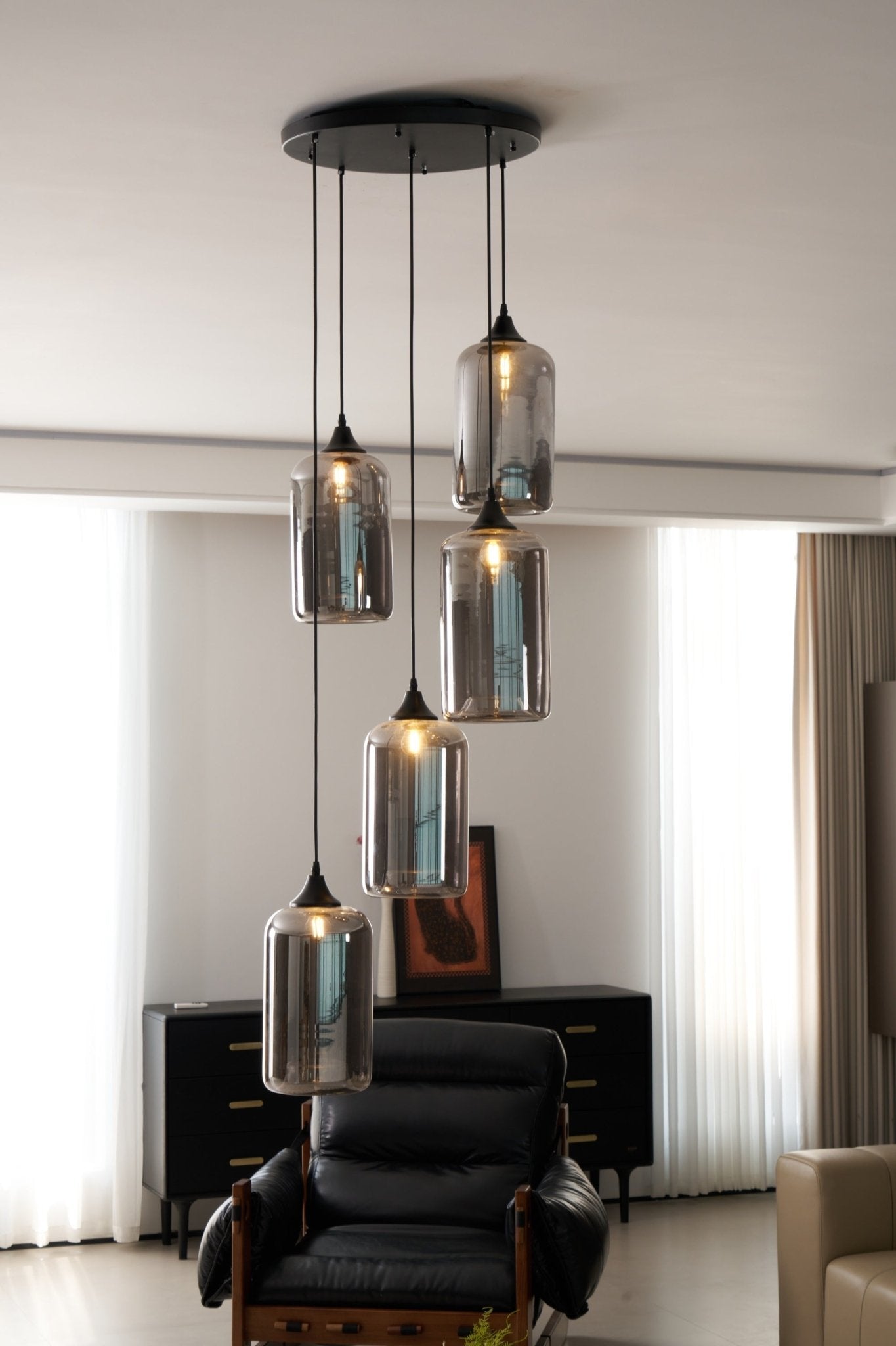 Bottle Pendant Light - Letslighting