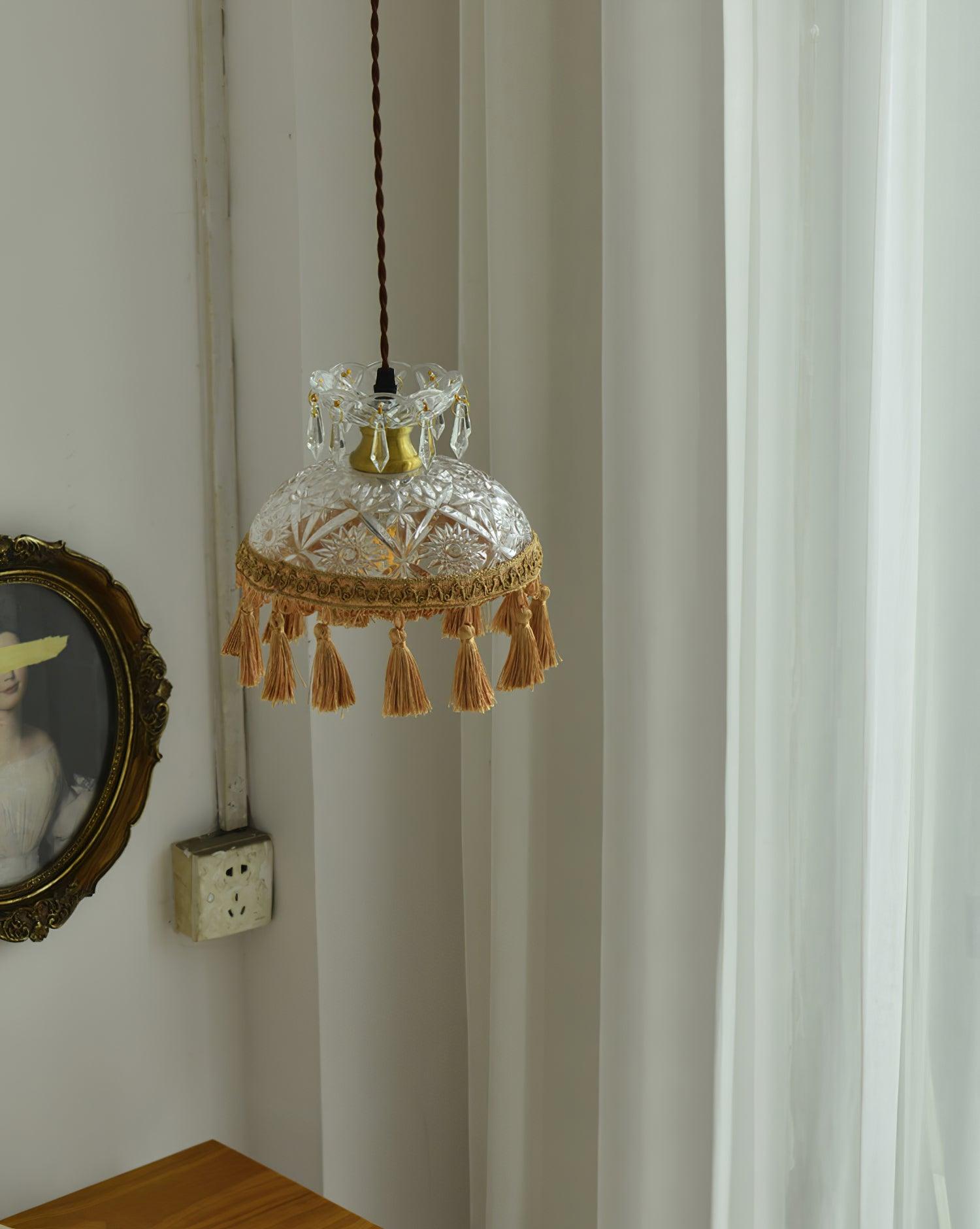 Bowl Tassel Pendant Light - Letslighting