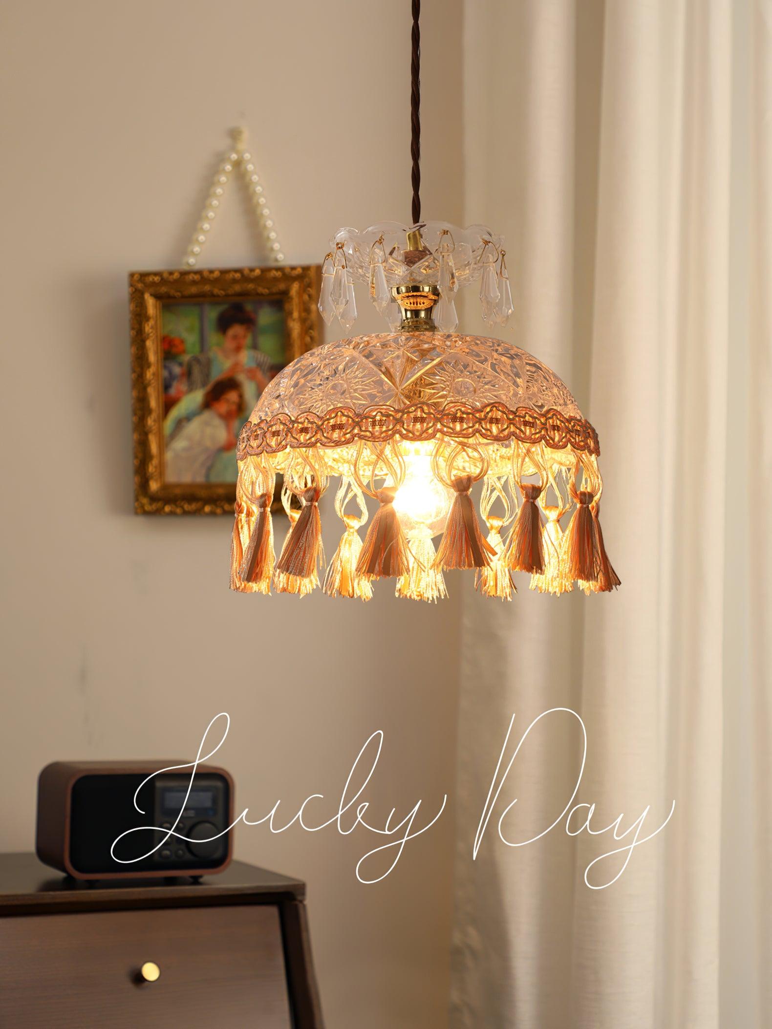 Bowl Tassel Pendant Light - Letslighting